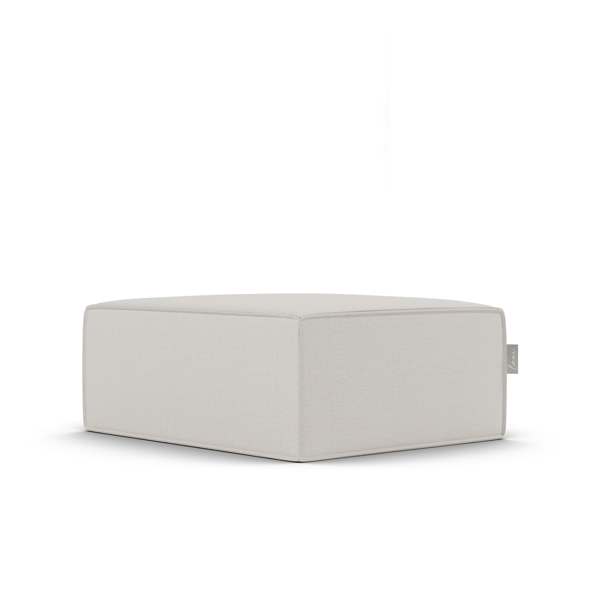 Laui Lounge™ - Fixed Inner Pouf - Boho Beige