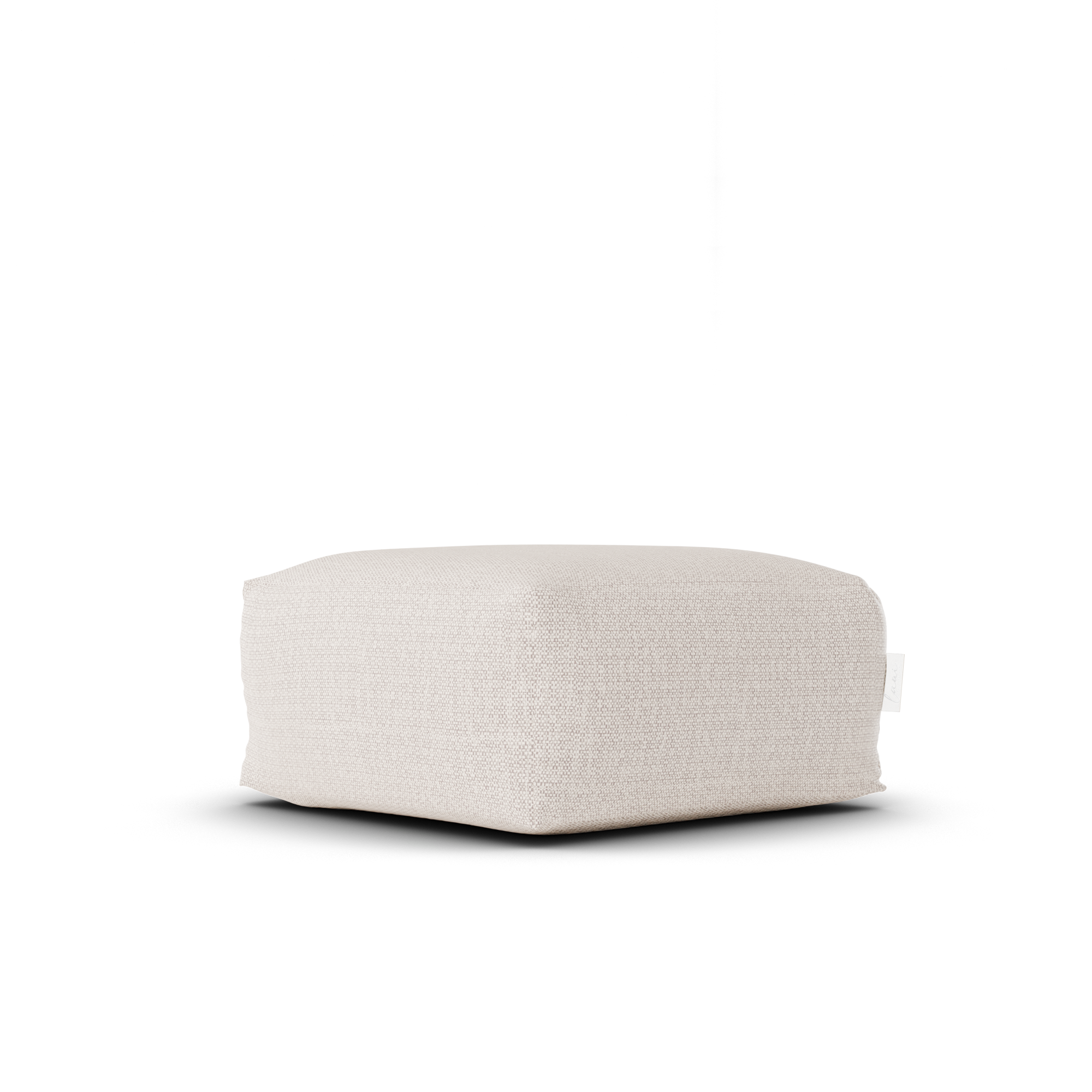 Laui Lounge™ - Boho Square Pouf Beige