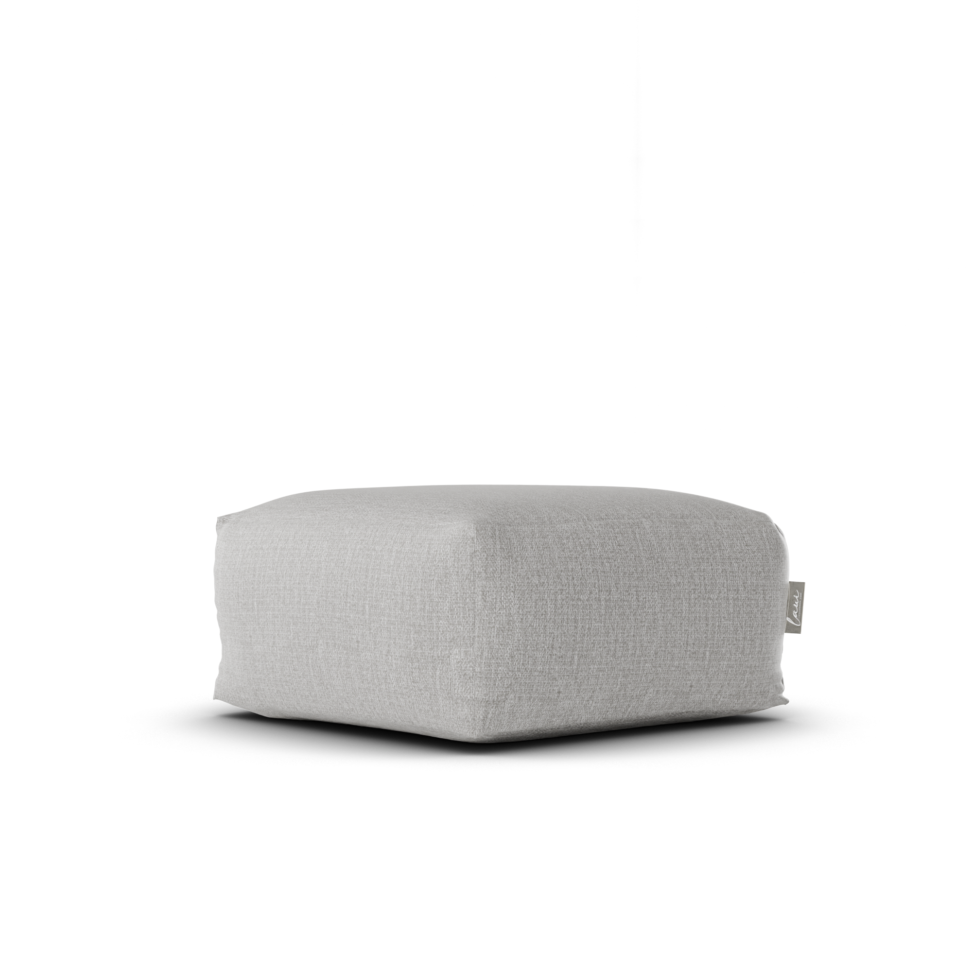 Laui Lounge™ - Original Square Pouf Ash Grey