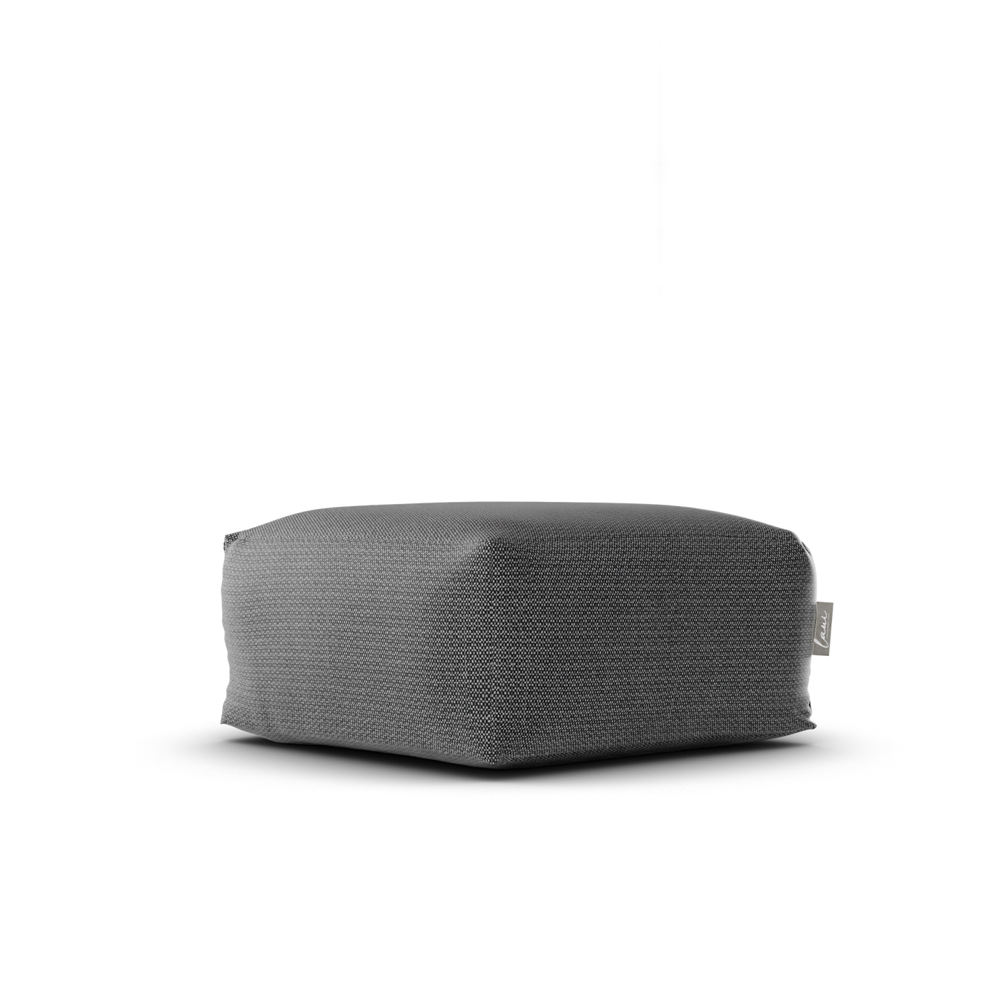 Laui Lounge™ - Pouf carré original anthracite