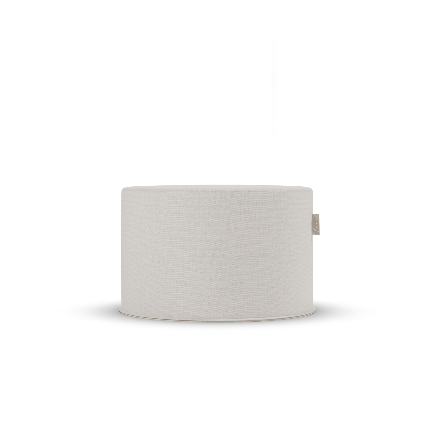 Laui Lounge™ - Pouf rond fixe 68 - Beige bohème