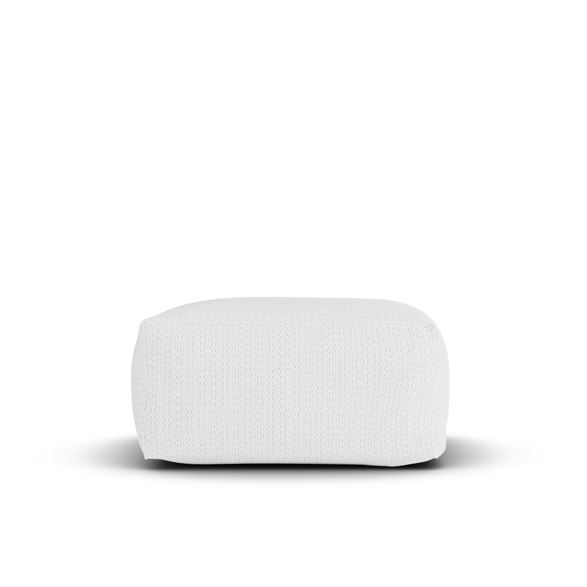 Laui Lounge™ - Boho Square Pouf White