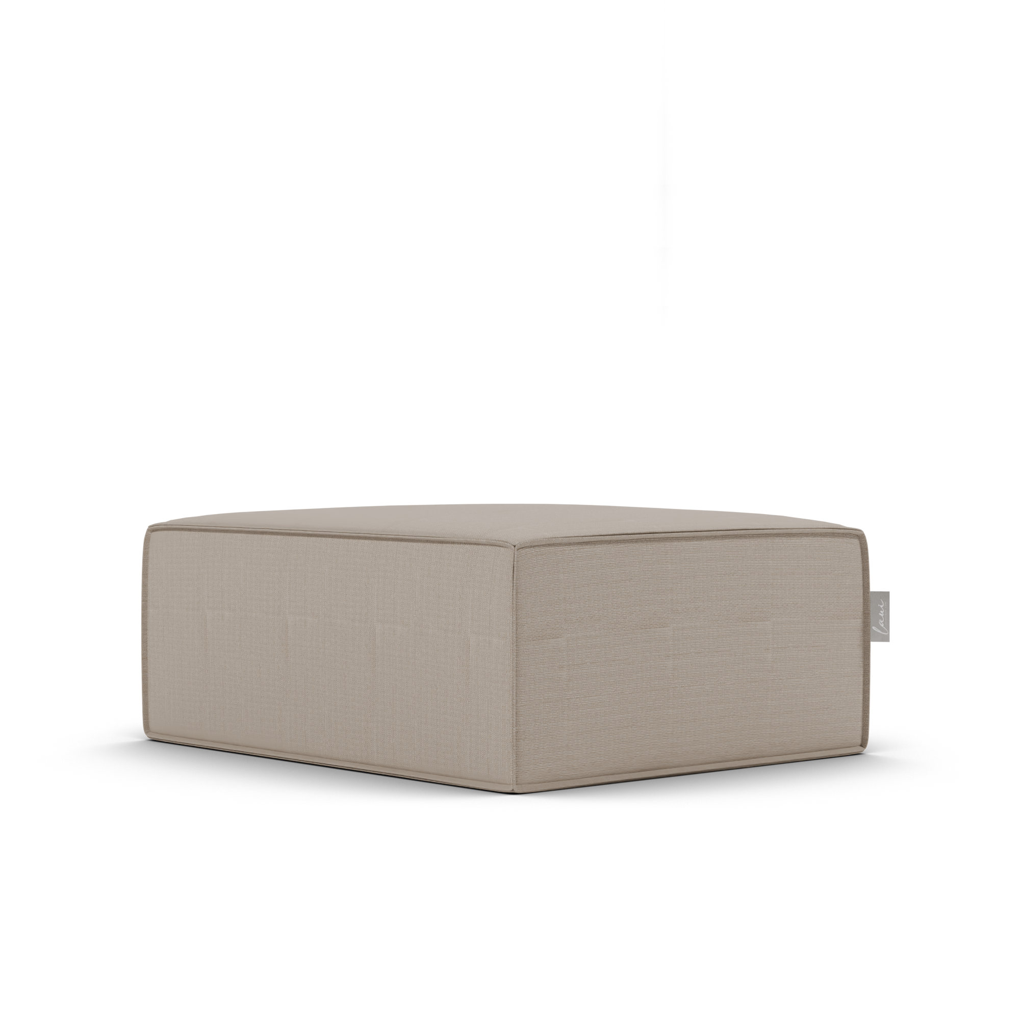 Laui Lounge™ - Fixed Inner Pouf - Boho Taupe