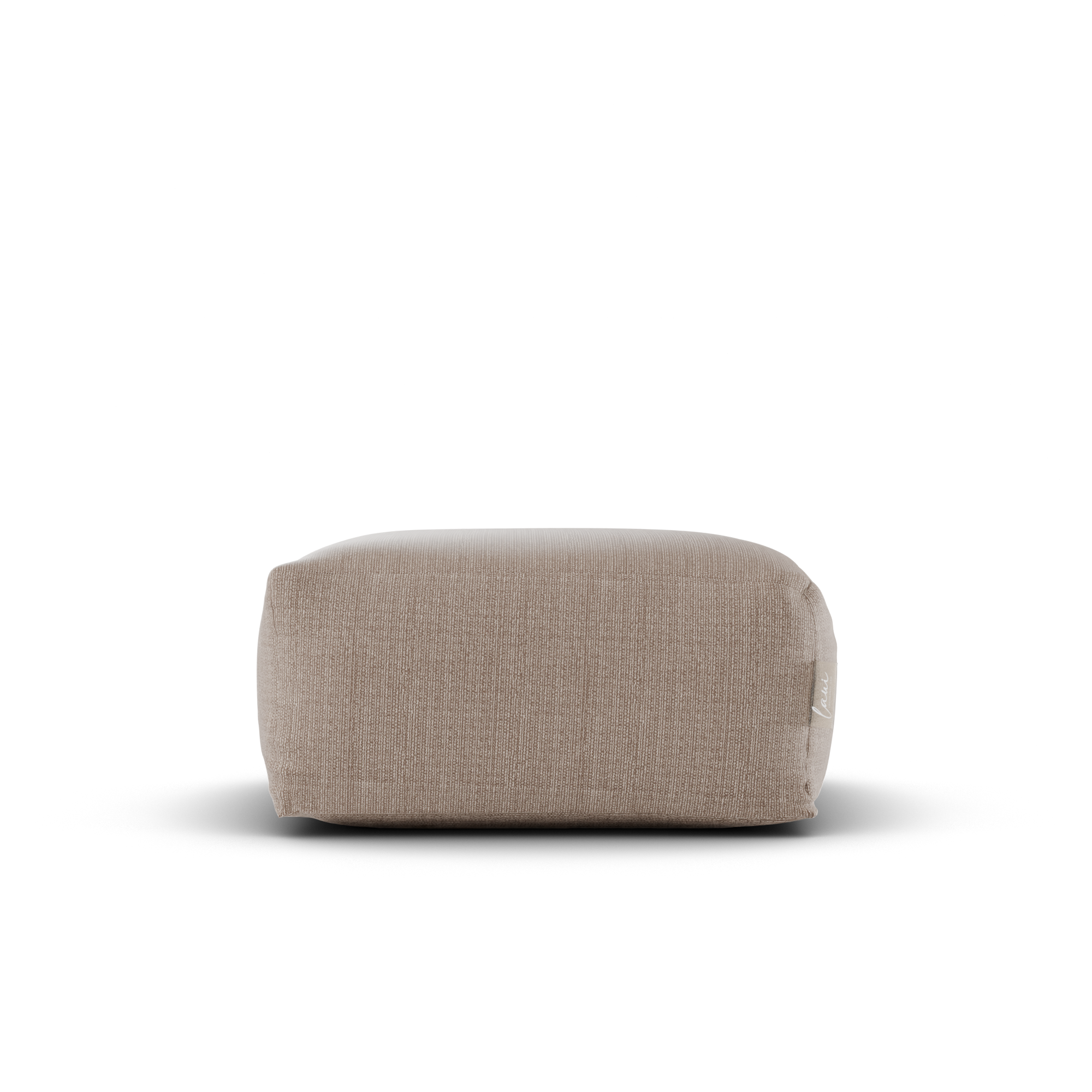 Laui Lounge™ - Pouf Carré Boho Taupe