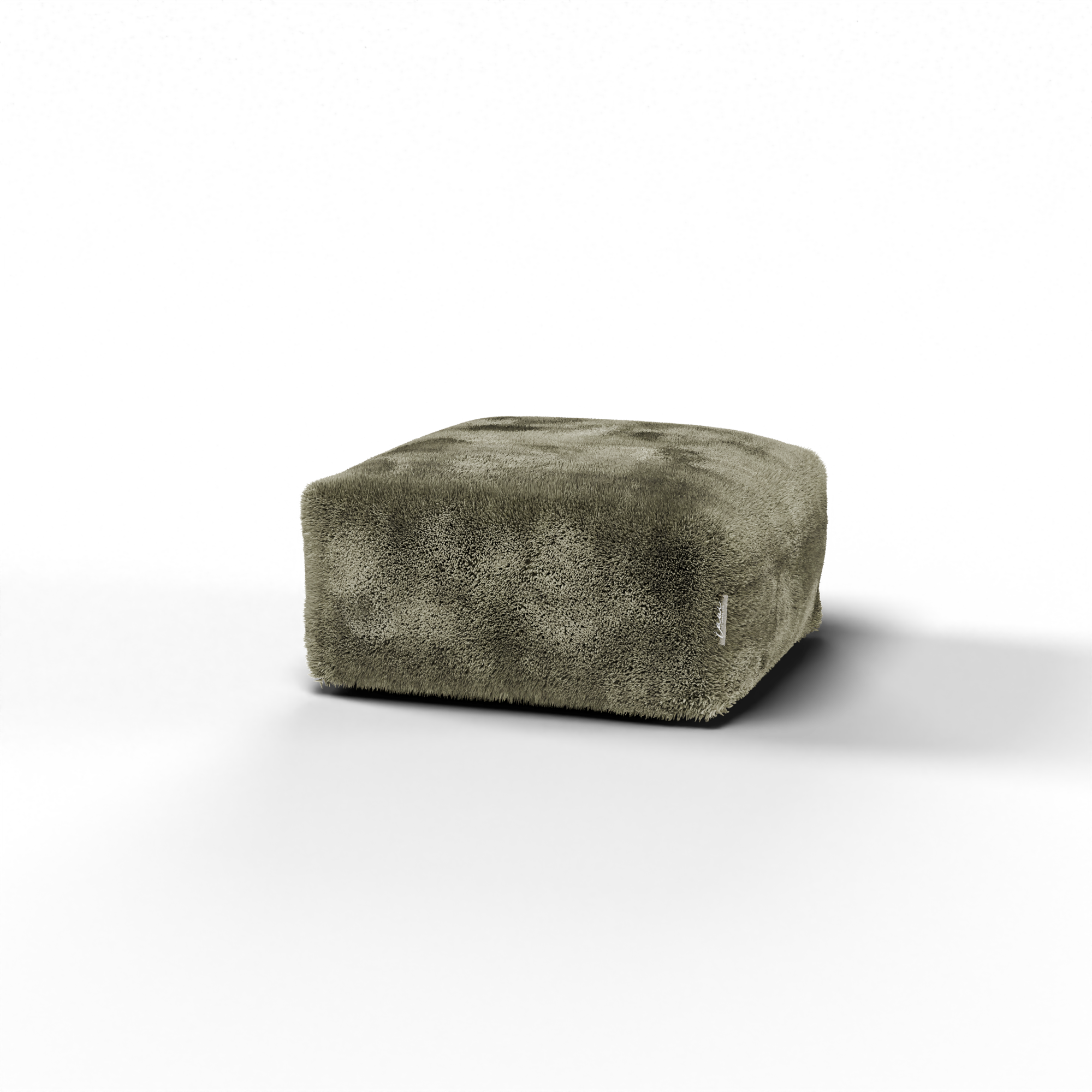 Laui Lounge™ - Doodle Square Pouf Desert