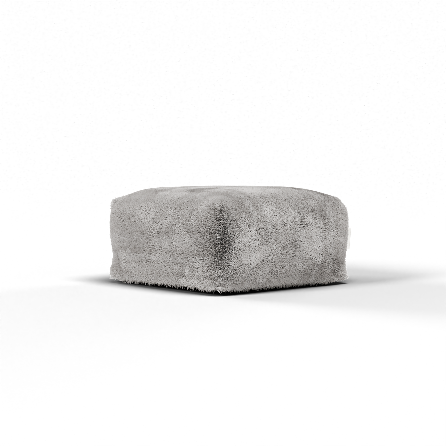 Laui Lounge™ - Pouf carré Doodle gris clair