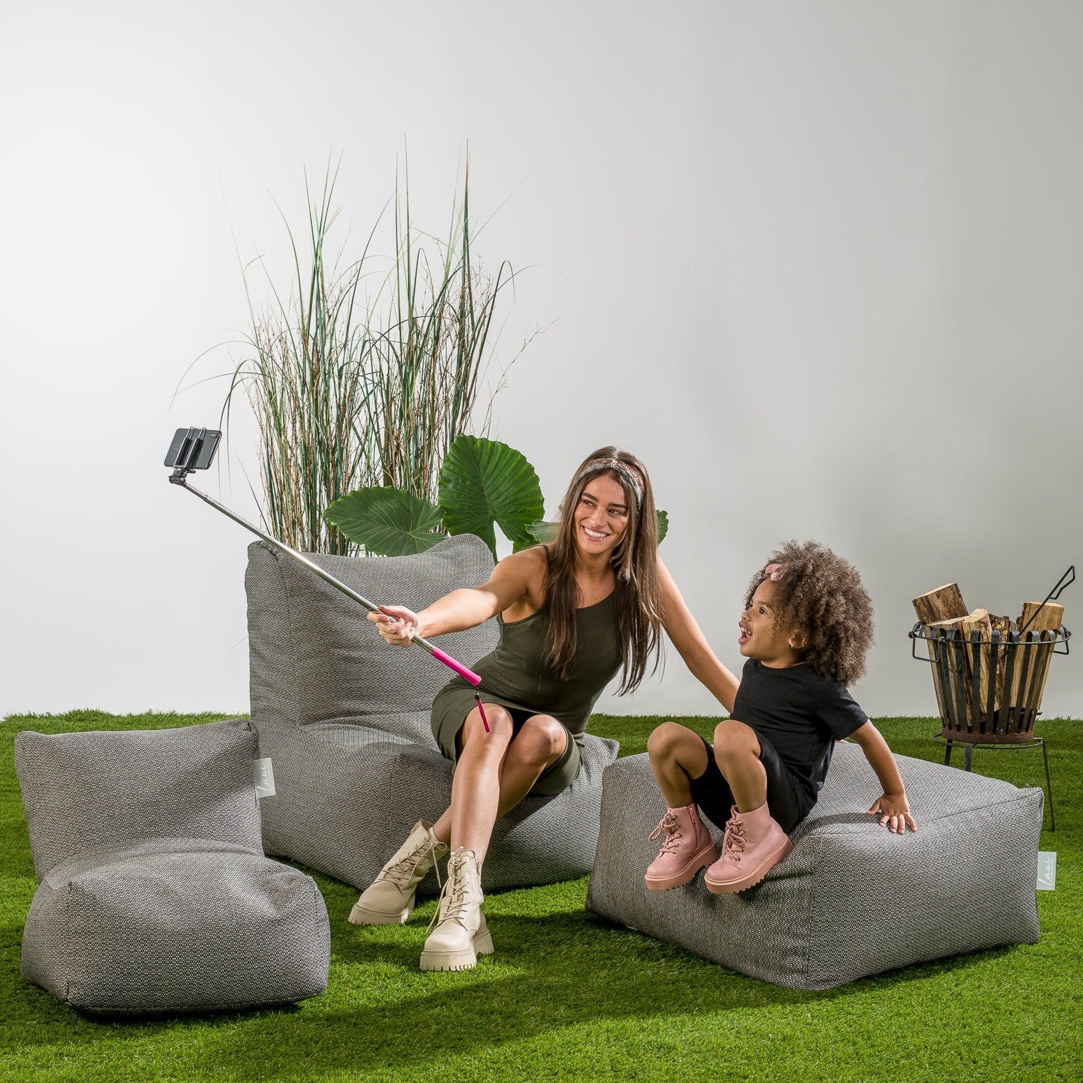 Laui Lounge™ - Siège Junior Lounge Original Anthracite