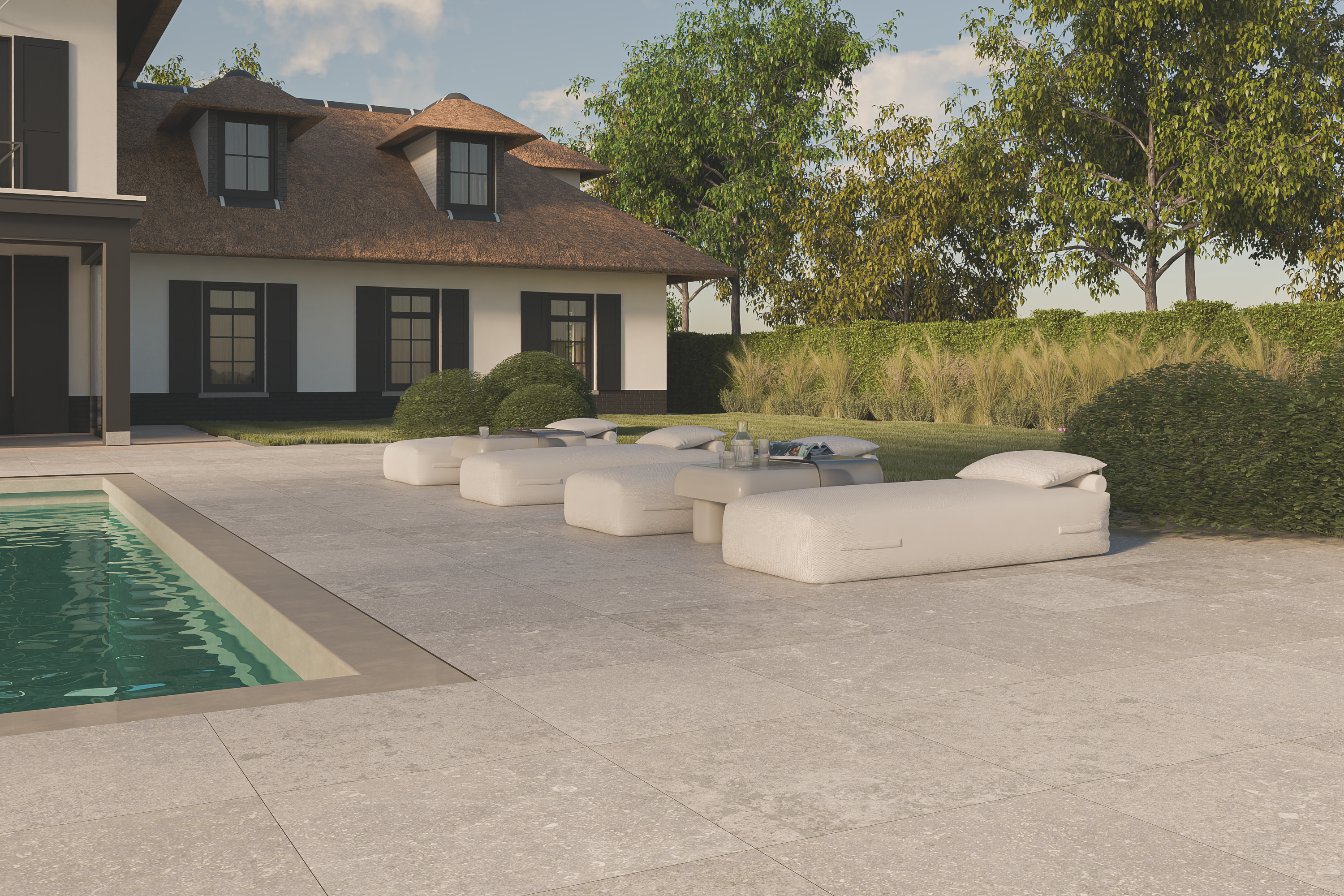 Laui Lounge™ - Lit de repos Boho Beige