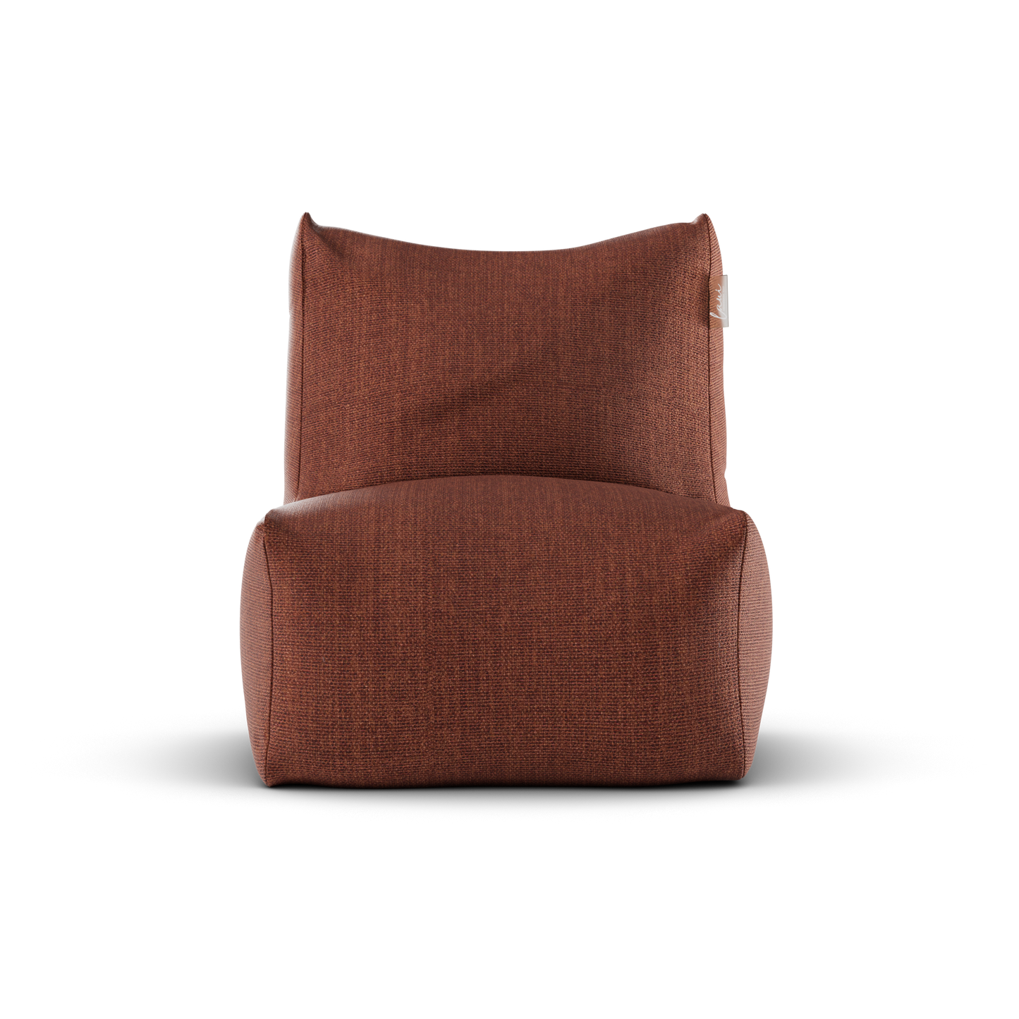 Laui Lounge™ - Fauteuil lounge junior en lin Terracotta