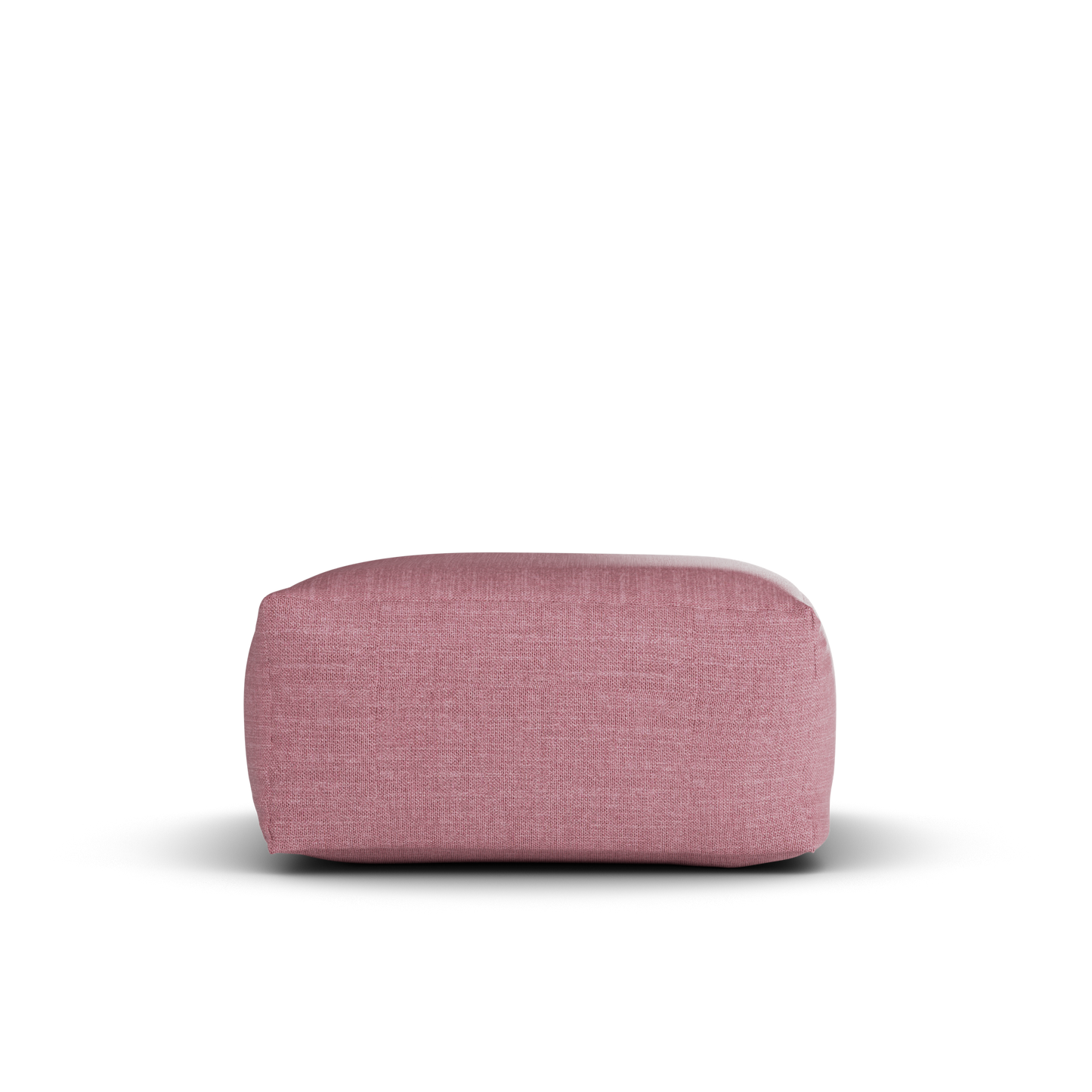 Laui Lounge™ - Pouf carré en lin Blush
