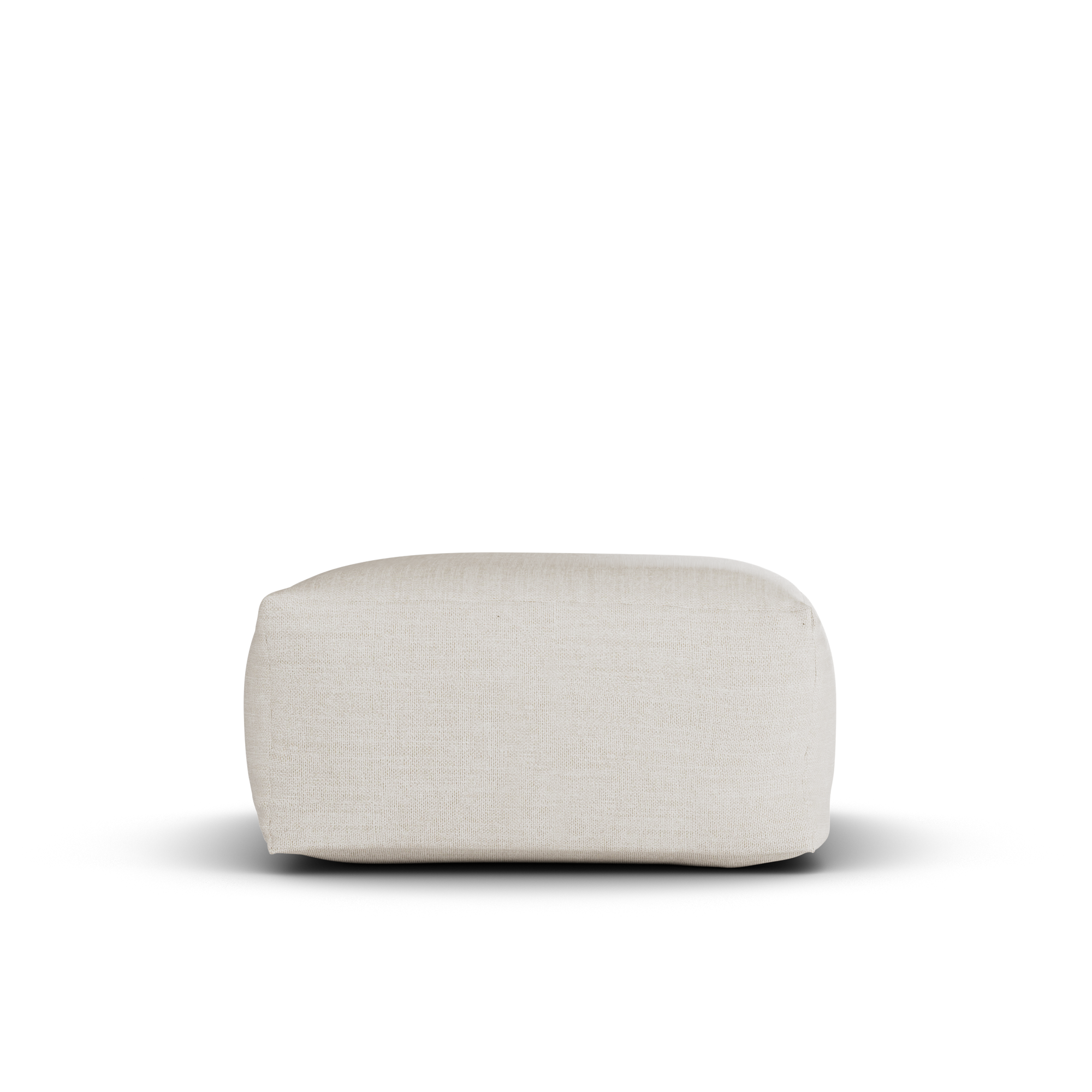 Laui Lounge™ - Pouf carré en lin Nature