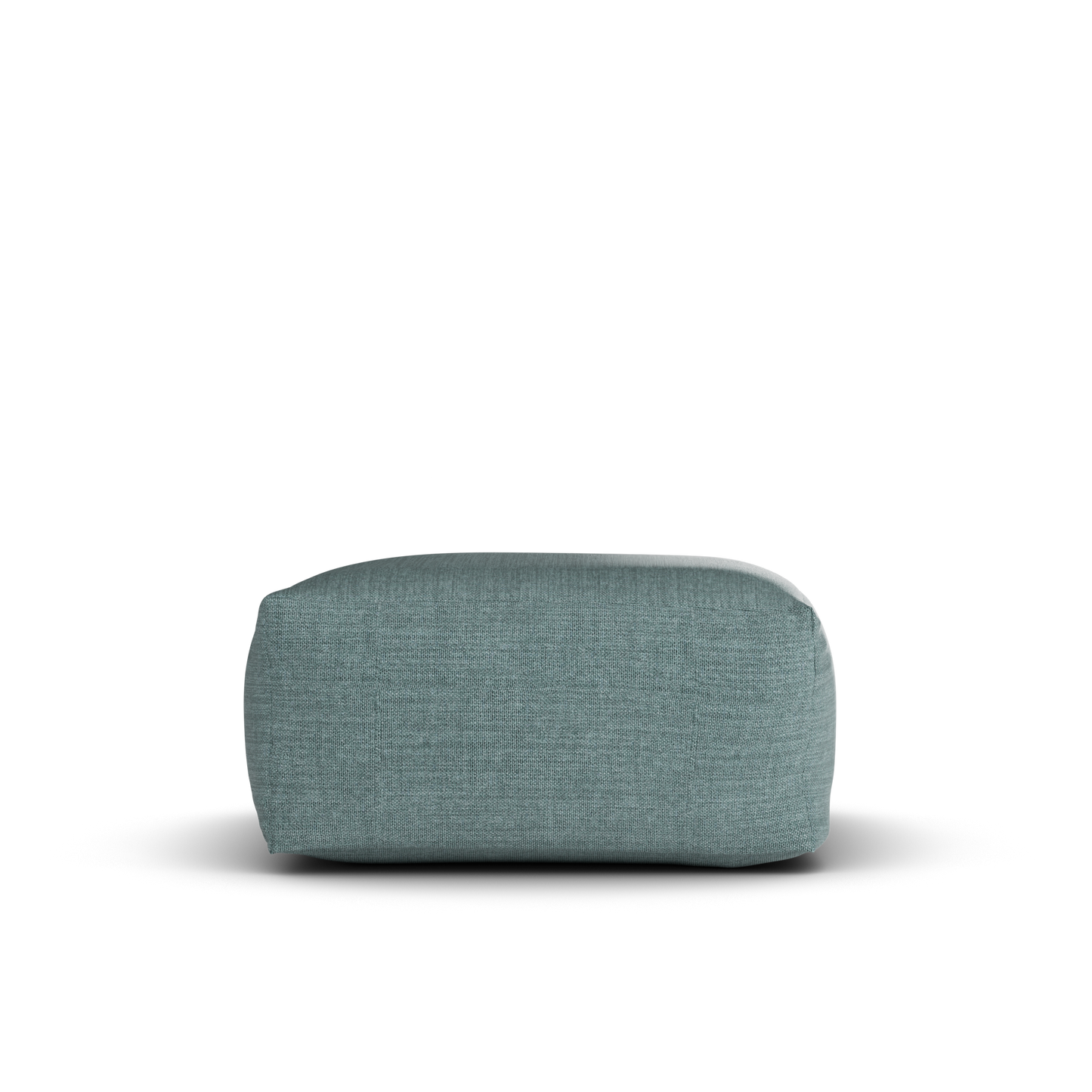 Laui Lounge™ - Pouf carré en lin bleu pastel