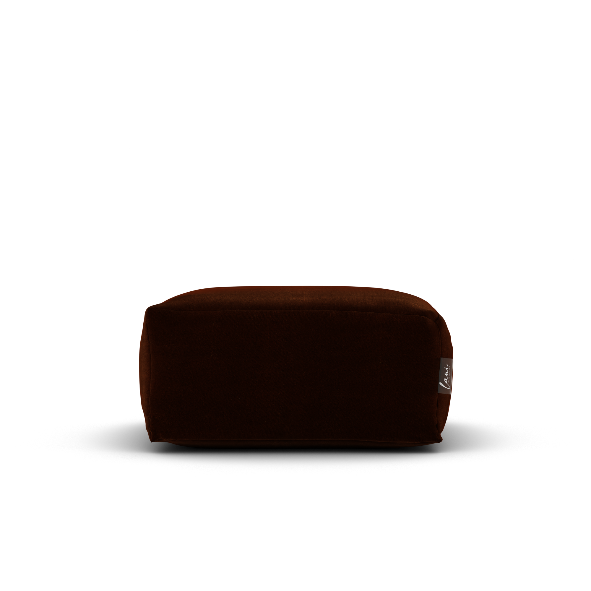 Laui Lounge™ - Velvet Square Pouf Copper