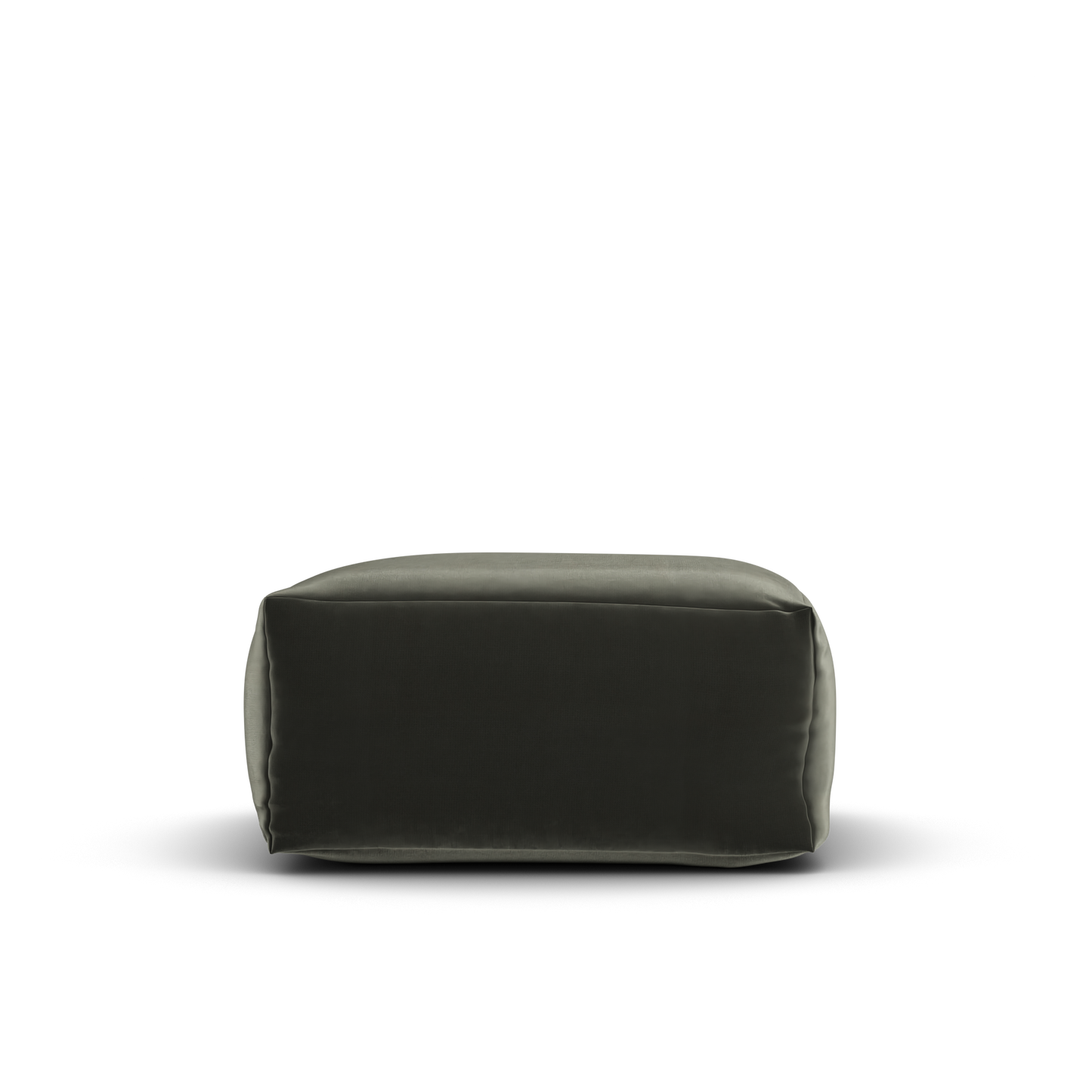 Laui Lounge™ - Pouf carré en velours perle