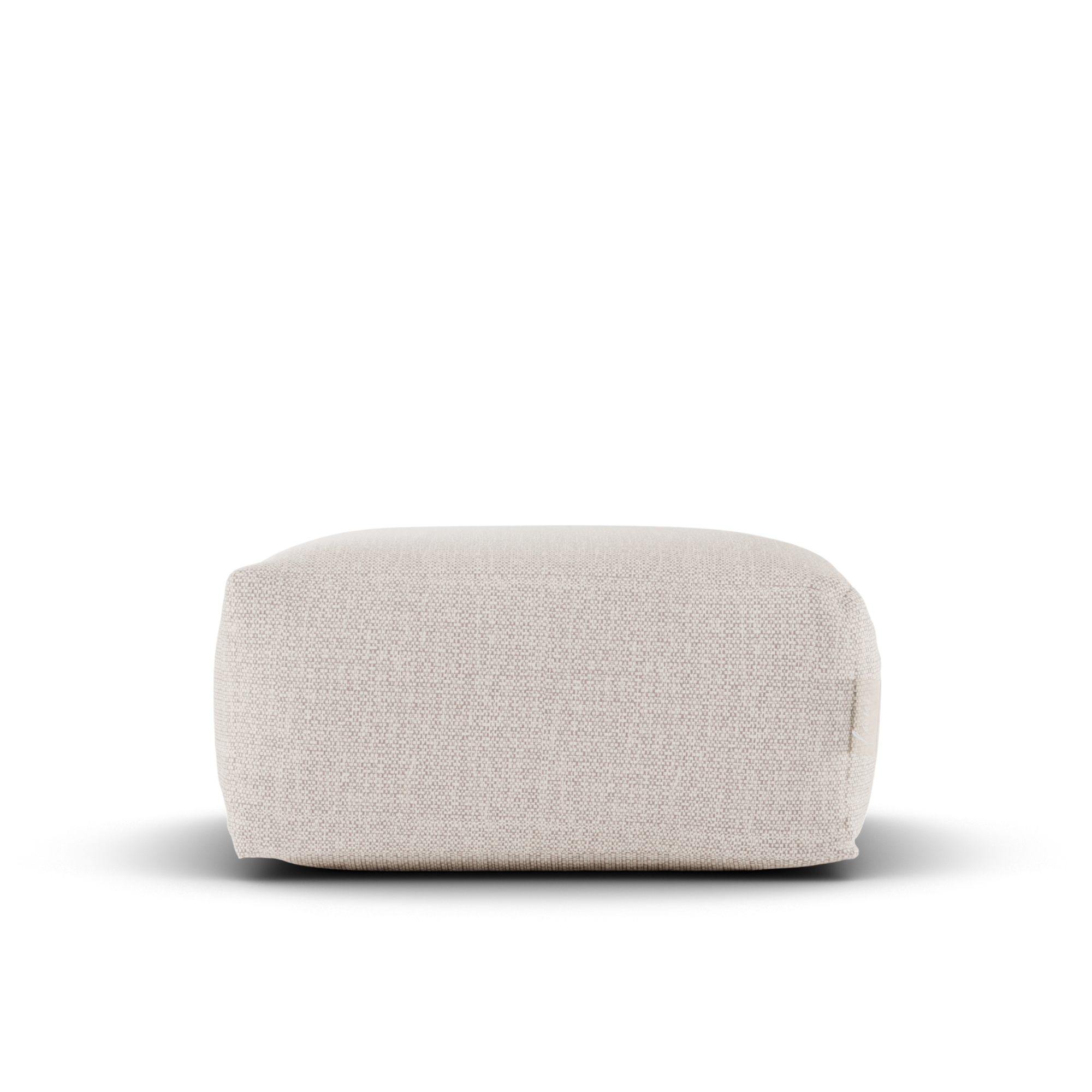 Laui Lounge - Boho Square Pouf - Beige VA