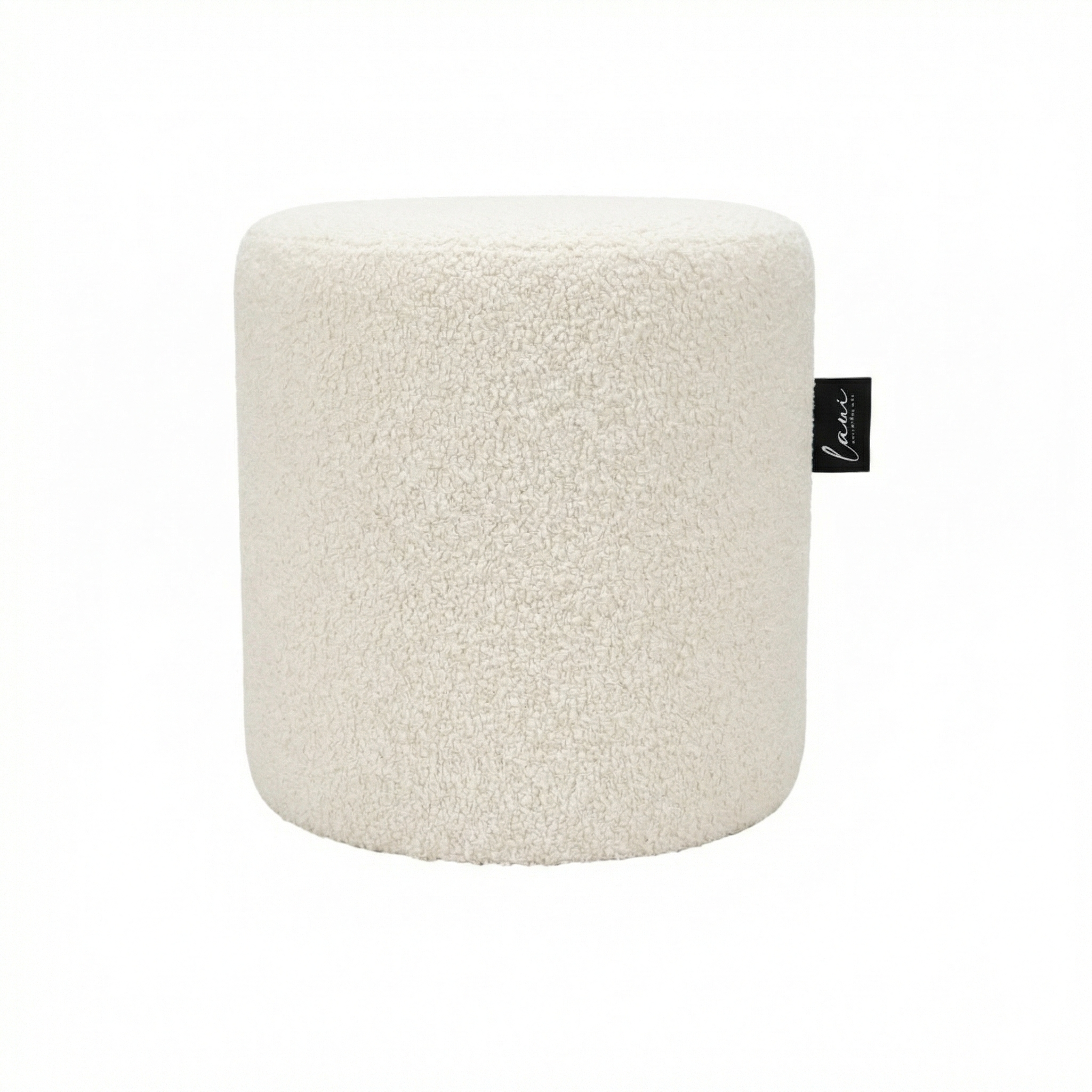 Laui_Lounge_-_Indoor_Doodle_Pouf_White_Cream_-_44x46cm