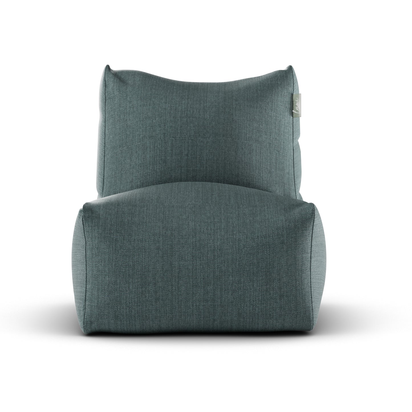 Laui Lounge™ - Fauteuil Lounge XL en Lin Bleu Pastel