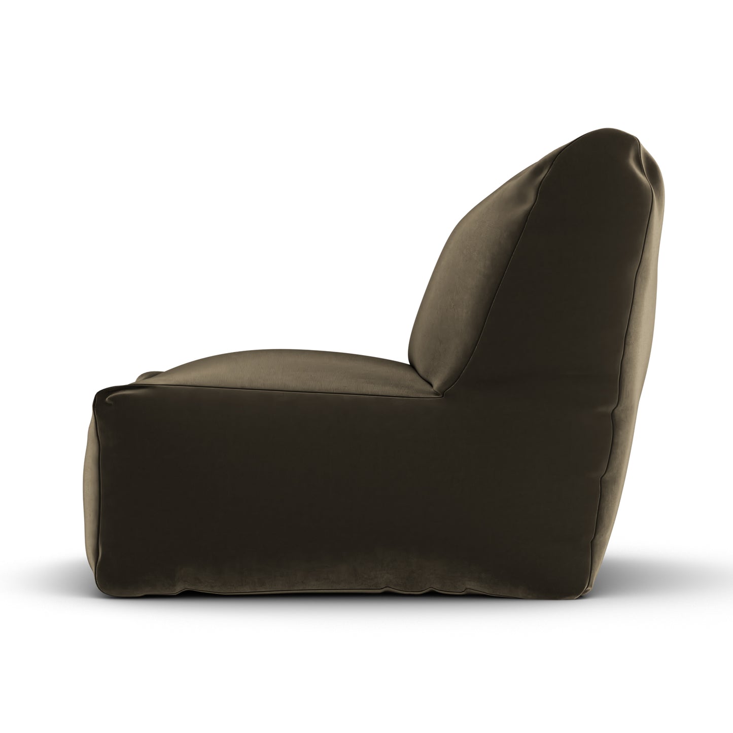 Laui Lounge™ - Siège Lounge en VeloursXL Taupe