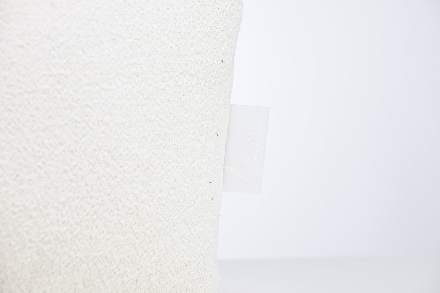 Laui Lounge™ - Retro Square Pouf Cream White