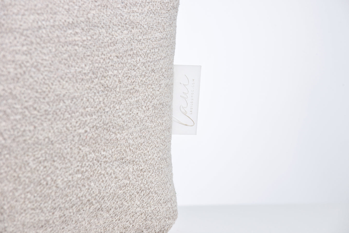 Laui Lounge™ - Retro Square Pouf Natural