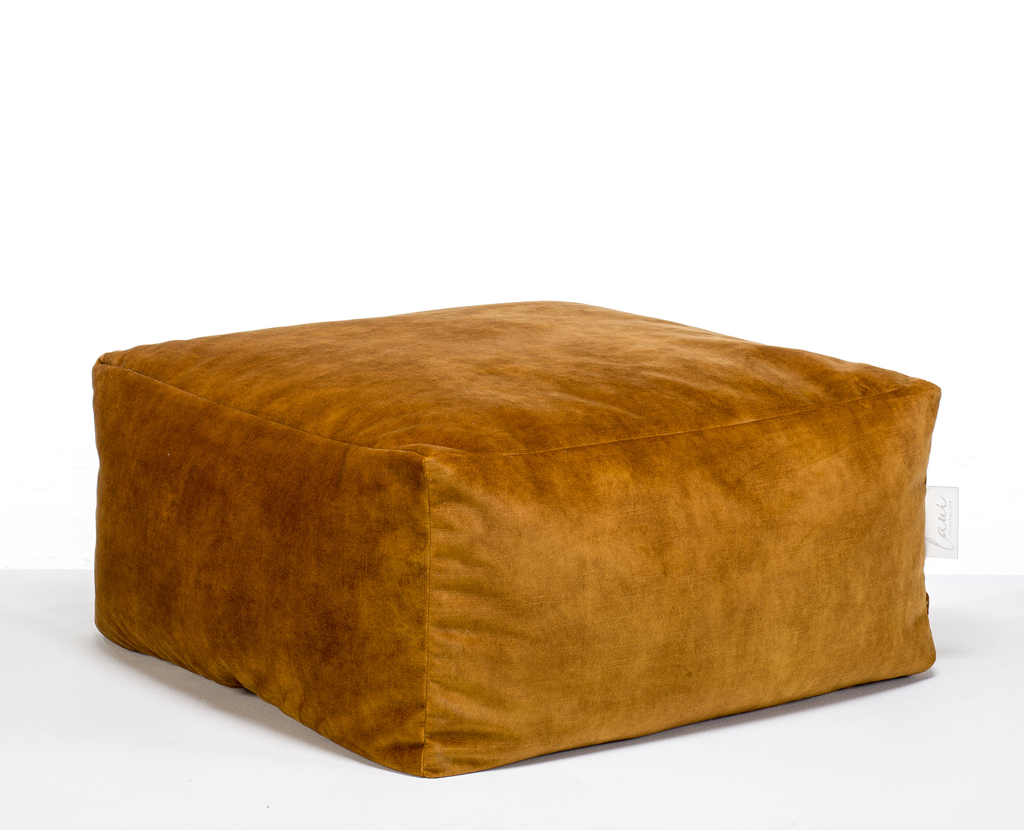 Laui Lounge™ - Velvet Square Pouf Gold