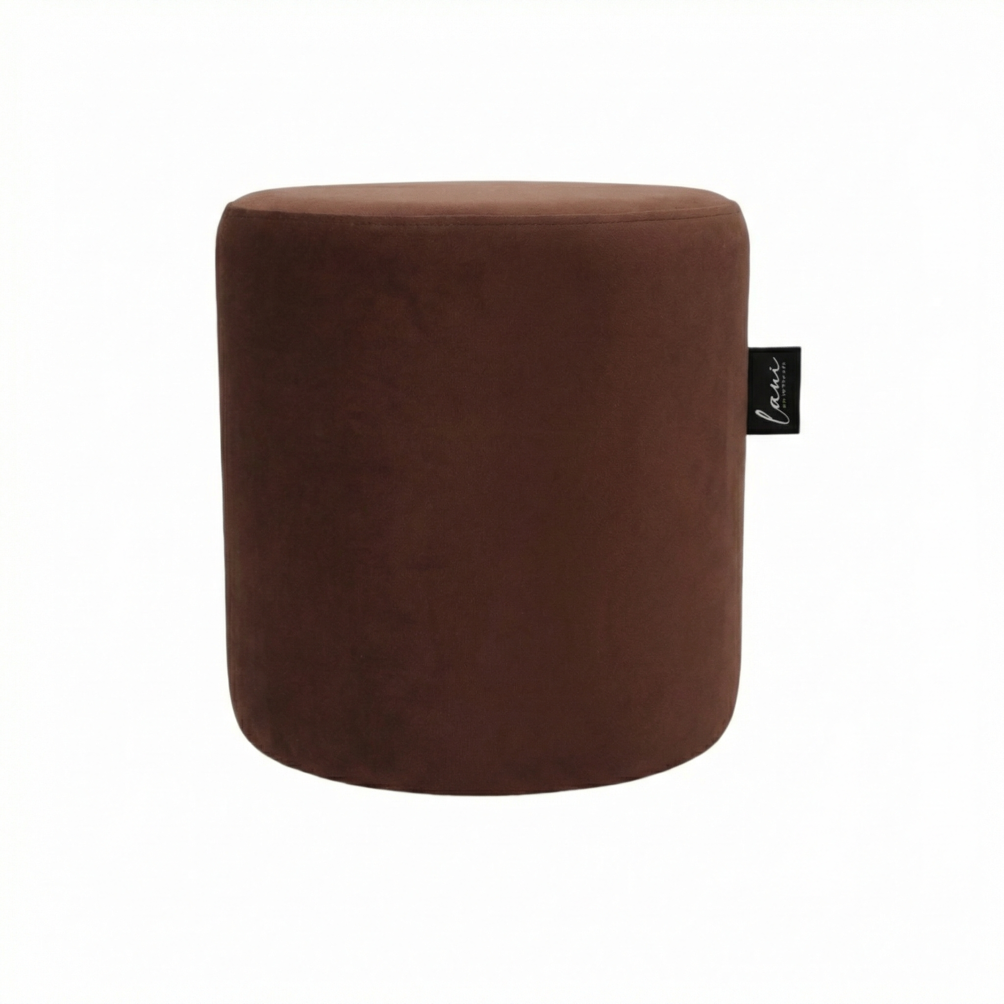 Laui Lounge™ - Indoor Pouf Velvet Copper - Ø44x46cm