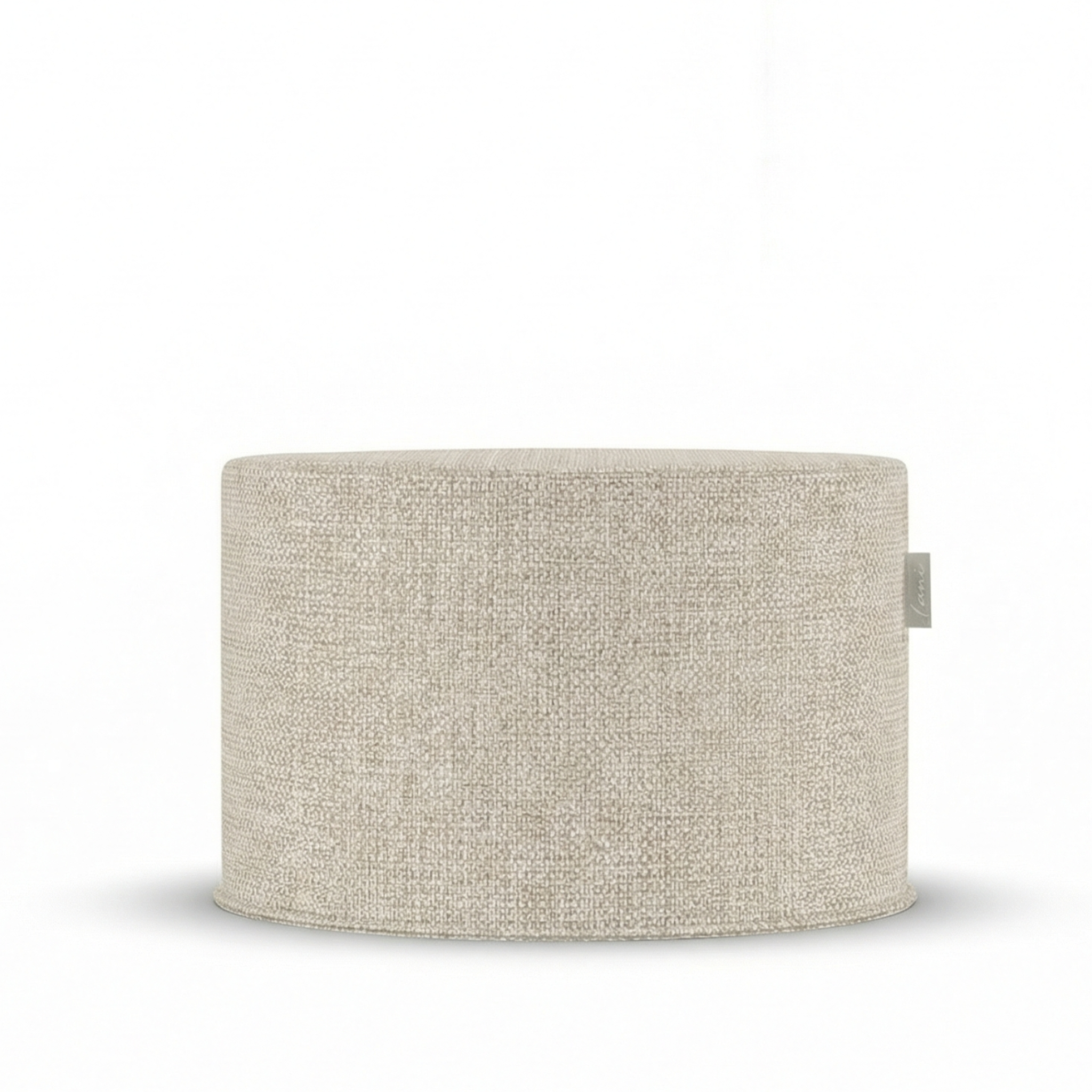 Laui Lounge™ - Boho Outdoor Pouf - Beige - Ø68x35cm