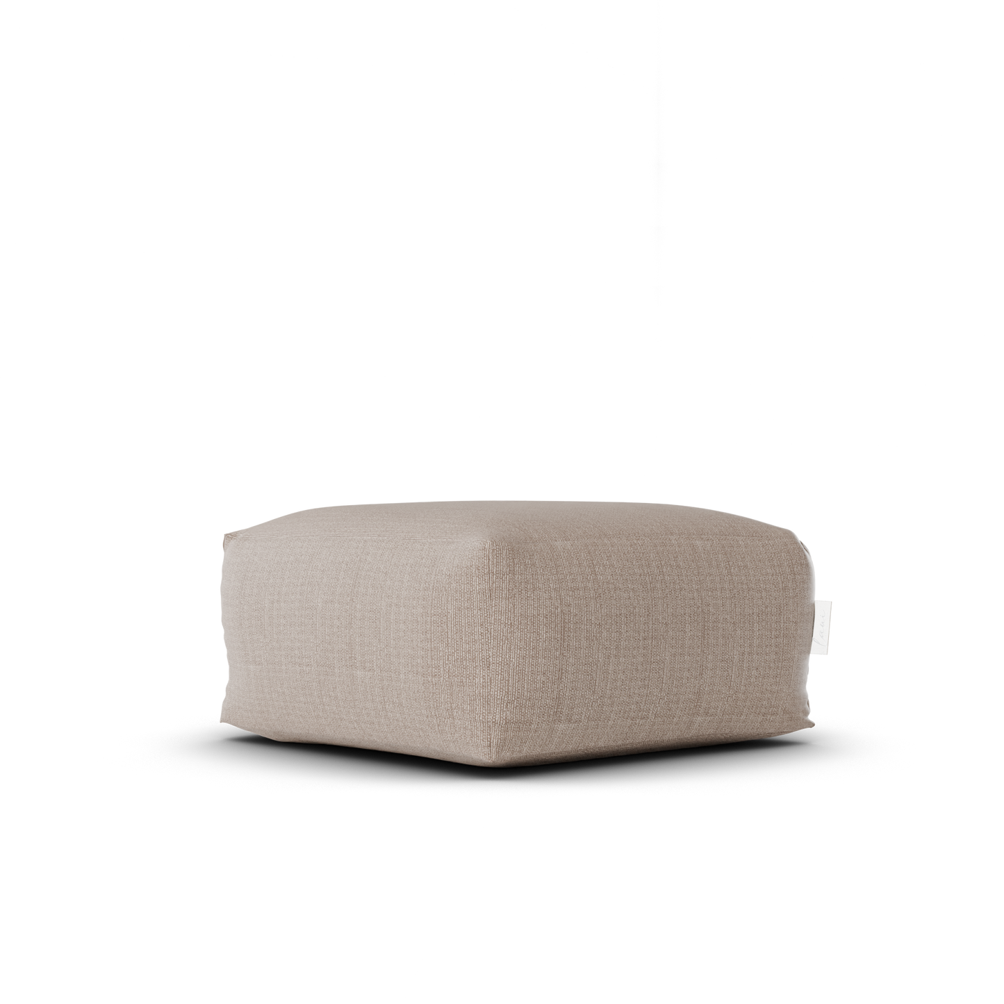 Laui Lounge™ - Boho Square Pouf Taupe