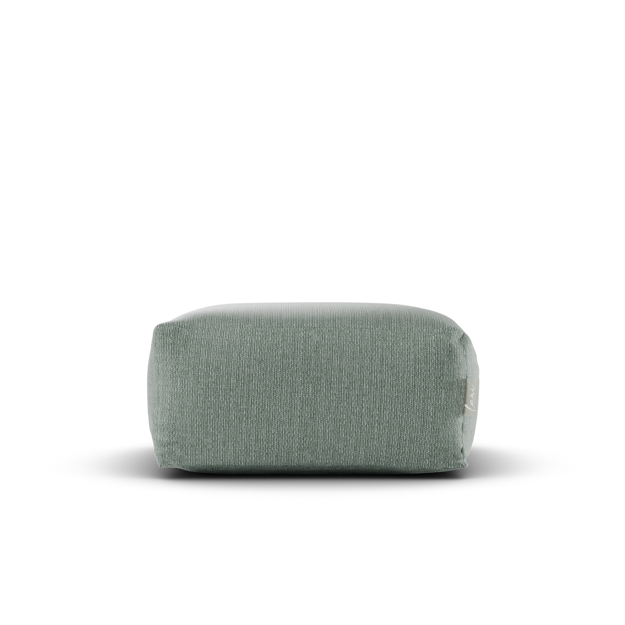 Laui Lounge™ - Original Square Pouf Sea Green
