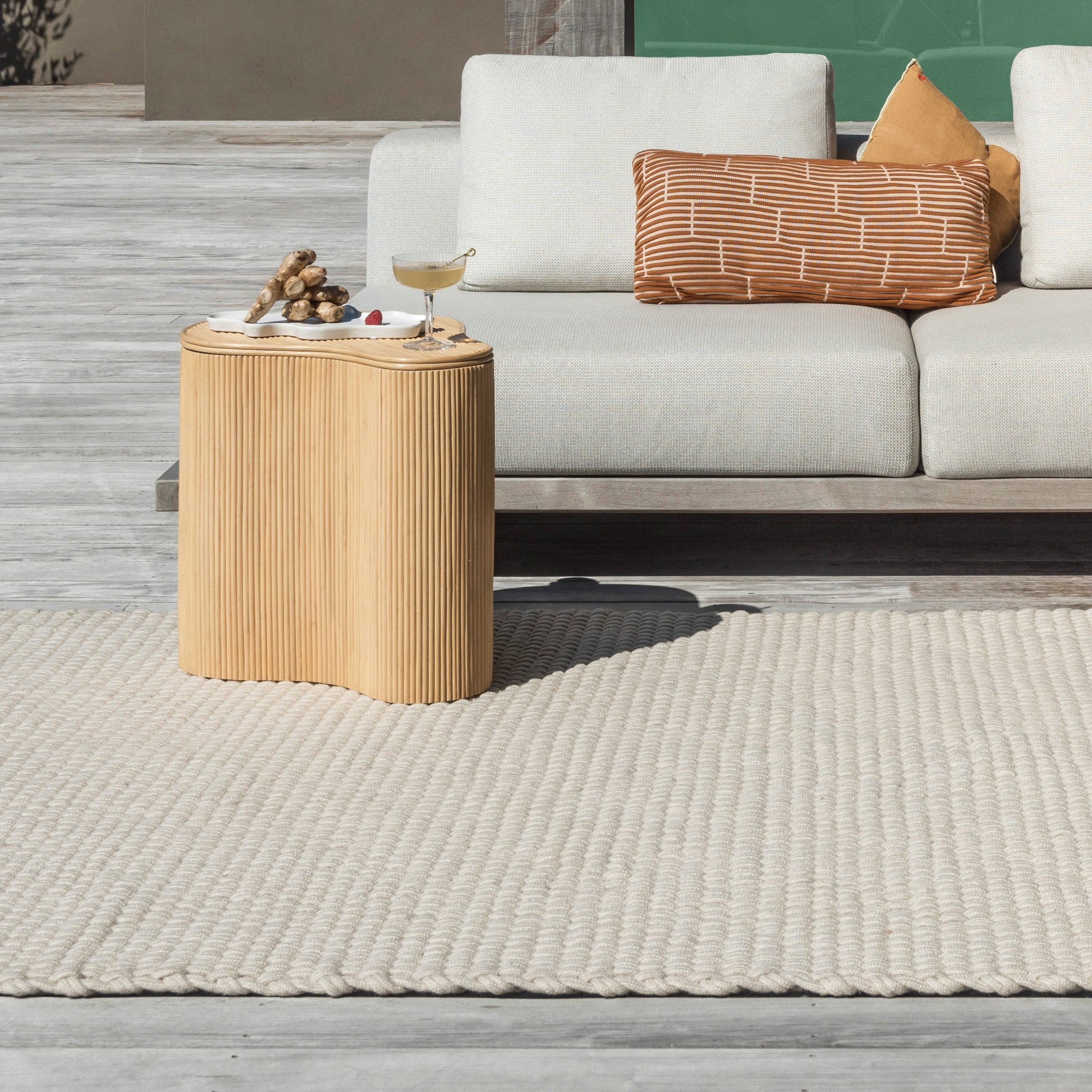 Laui Lounge™ - Outdoor Tapijt Nomad - White Sand - 200x280cm