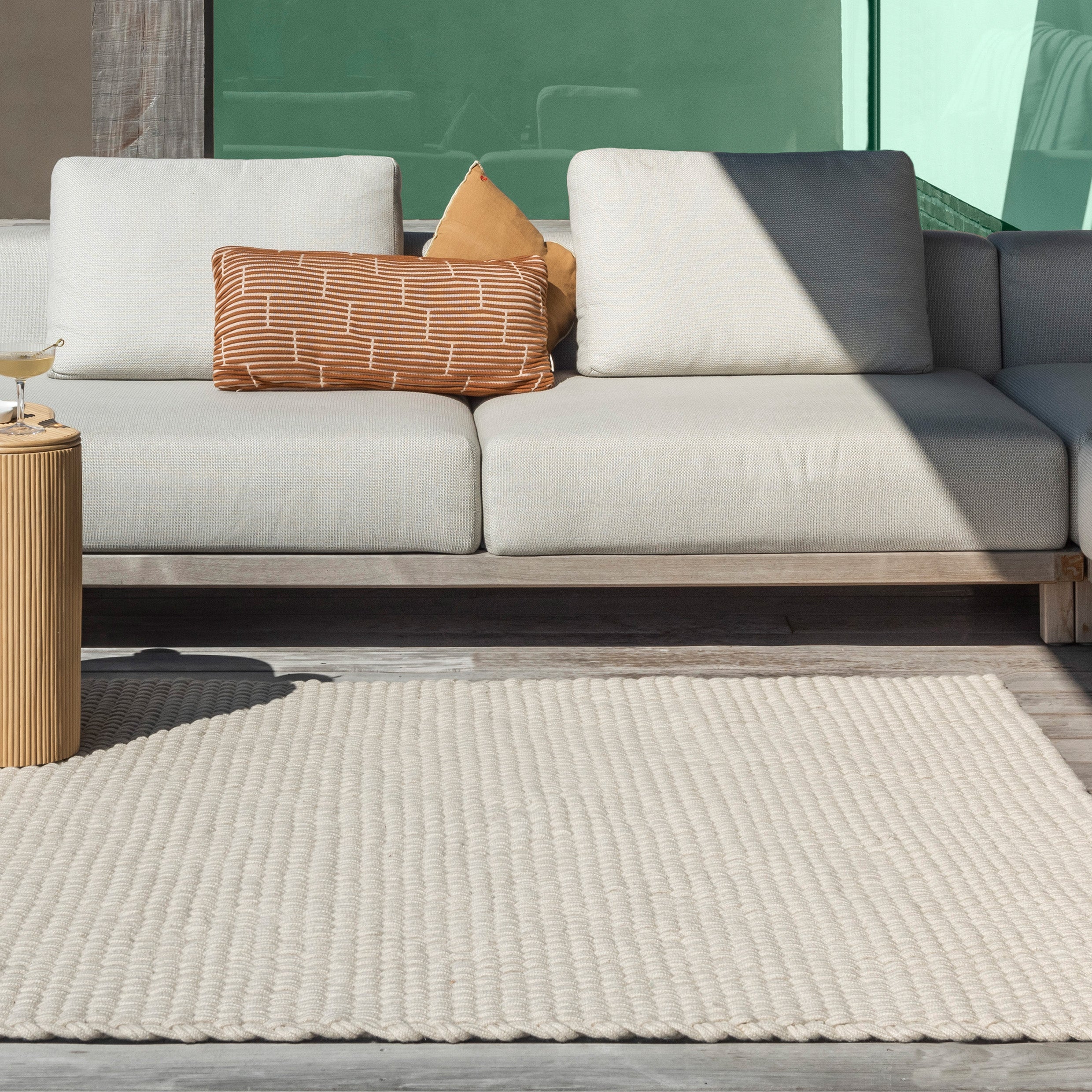 Laui Lounge™ - Outdoor Tapijt Nomad - White Sand - 200x280cm