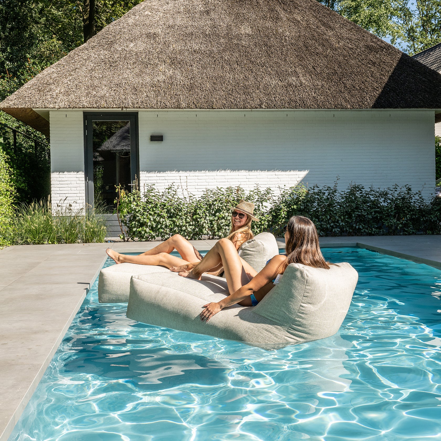 Laui Lounge™ - Chaise Longue Boho Beige