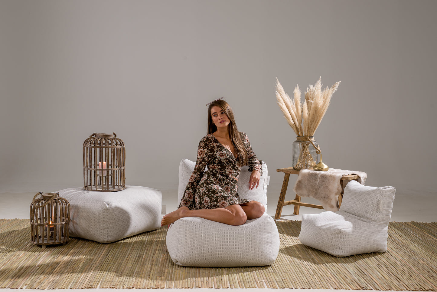 Laui Lounge™ - Boho Kid Lounge White