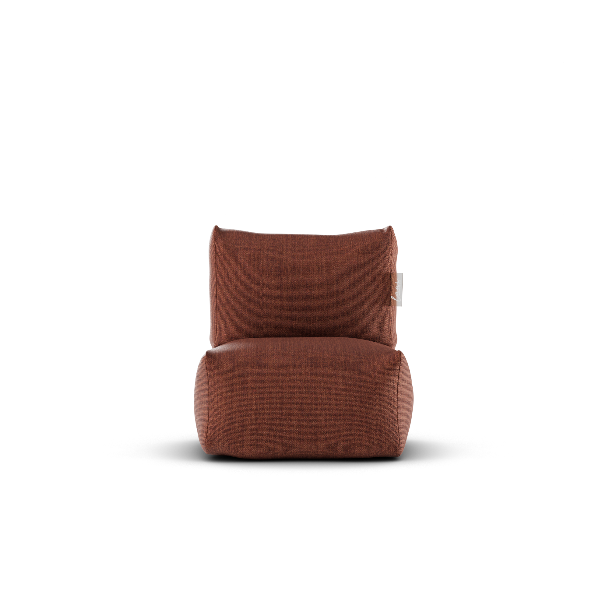 Laui Lounge™ - Linnen Kid Lounge Terracotta