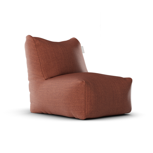 Laui Lounge™ - Linnen Lounge SeatXL Terracotta