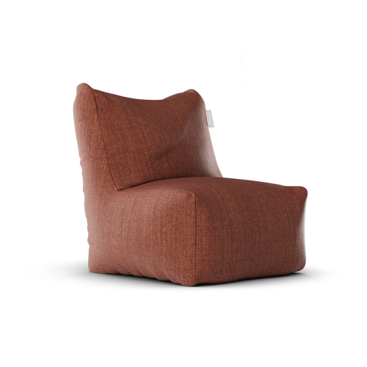 Laui Lounge™ - Linen Lounge Seat Terracotta