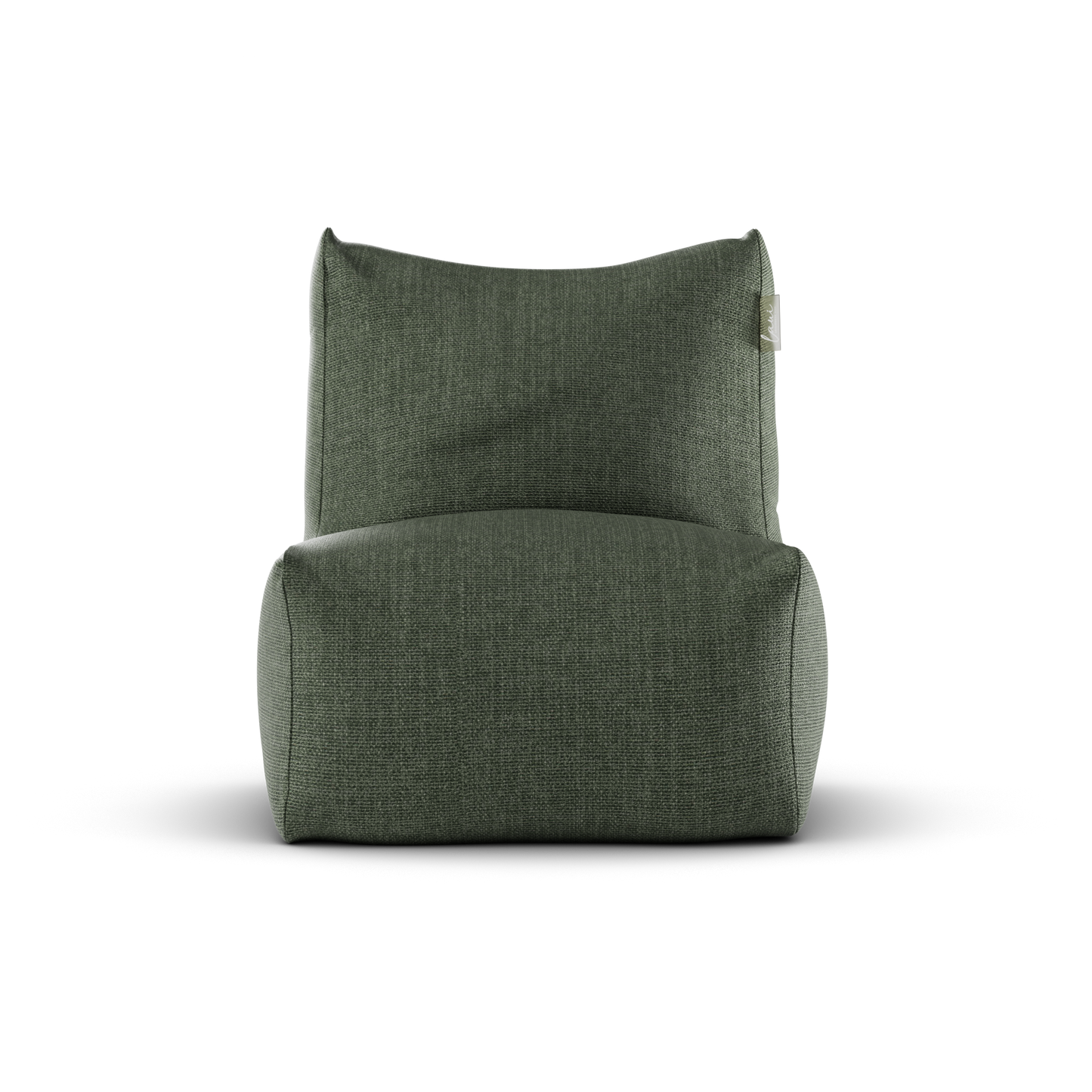 Laui Lounge™ - Linnen Lounge Seat Forest Green