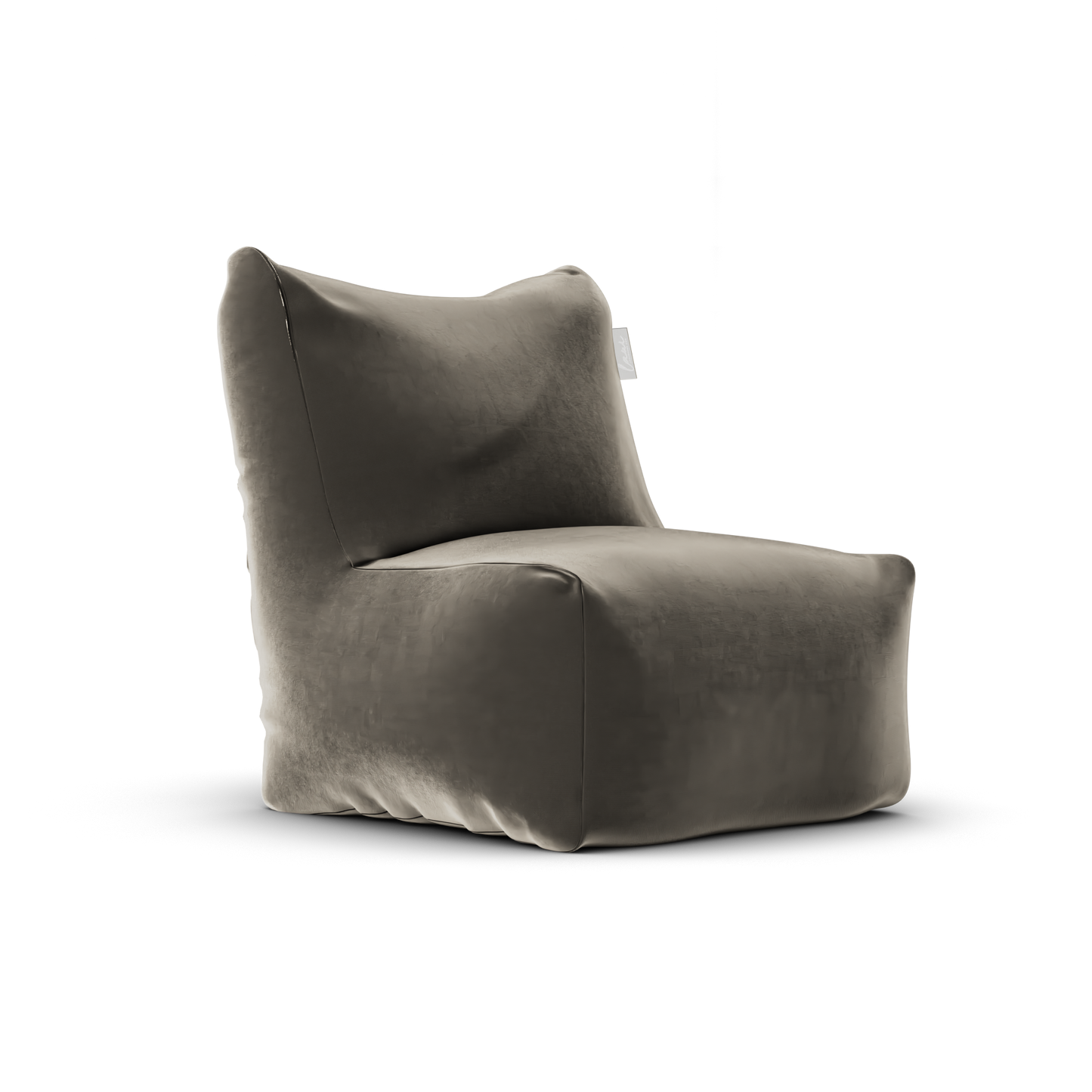 Laui Lounge™ - Velvet Lounge Seat Khaki