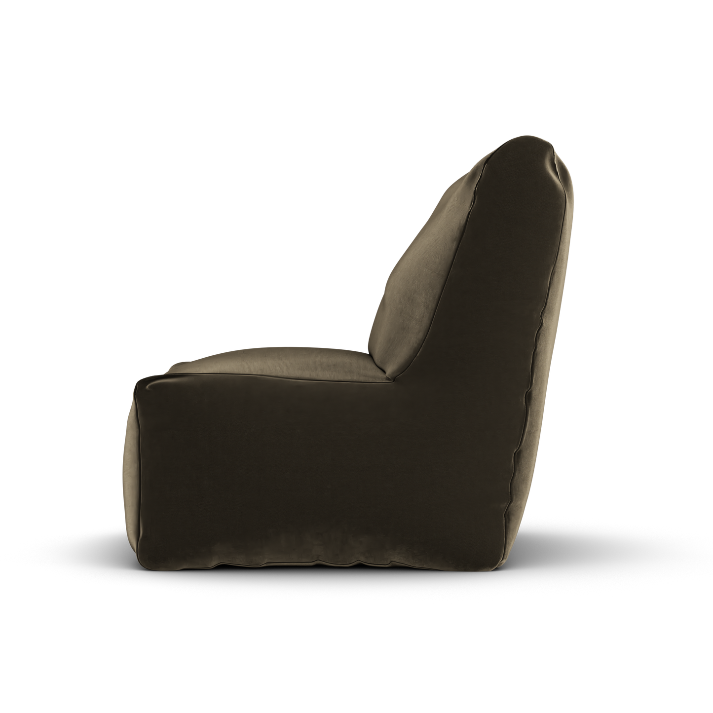 Laui Lounge™ - Velvet Lounge Seat Taupe