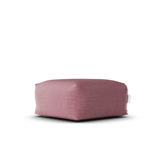 Laui Lounge™ - Linnen Square Pouf Blush