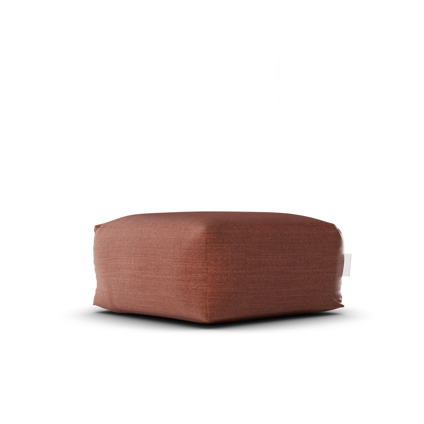 Laui Lounge™ - Linnen Square Pouf Terracotta