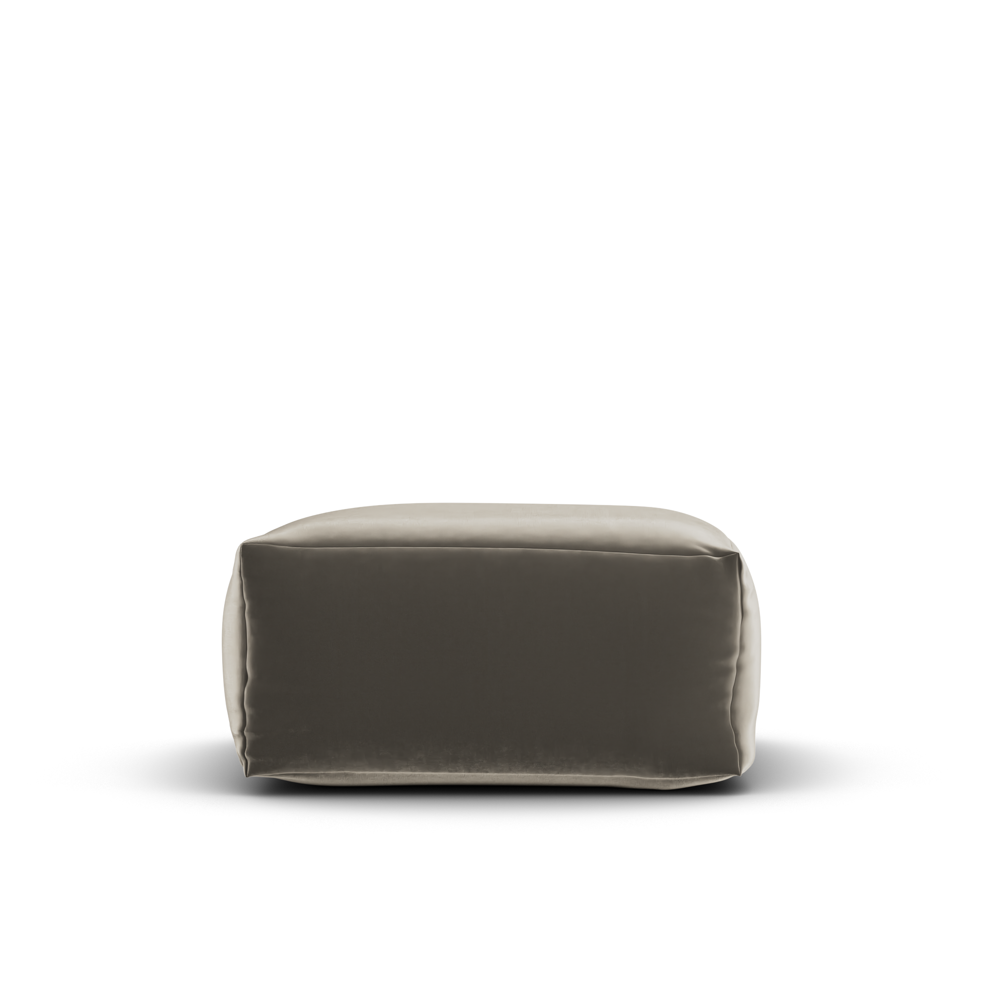 Laui Lounge™ - Velvet Square Pouf Khaki