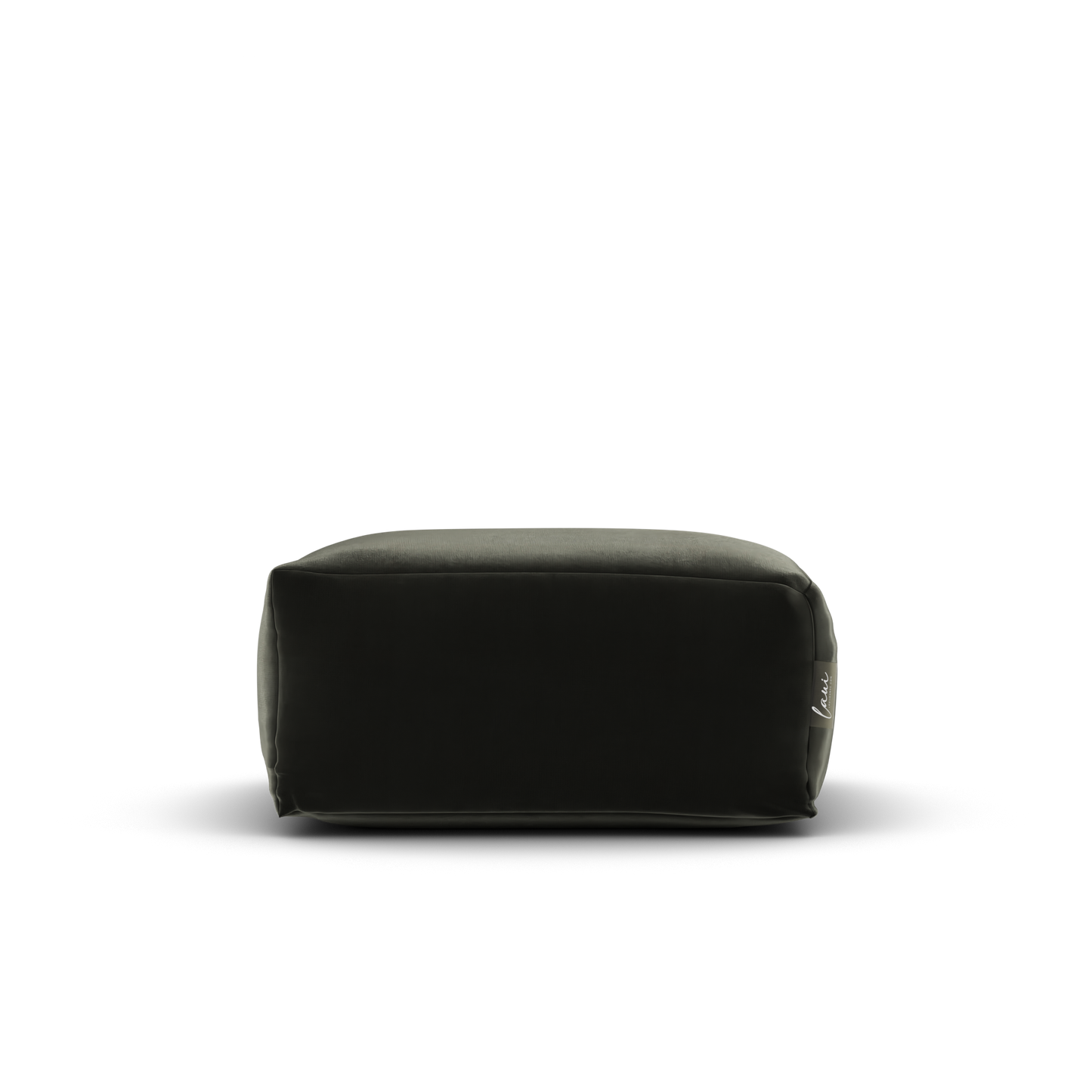 Laui Lounge™ - Velvet Square Pouf Pearl