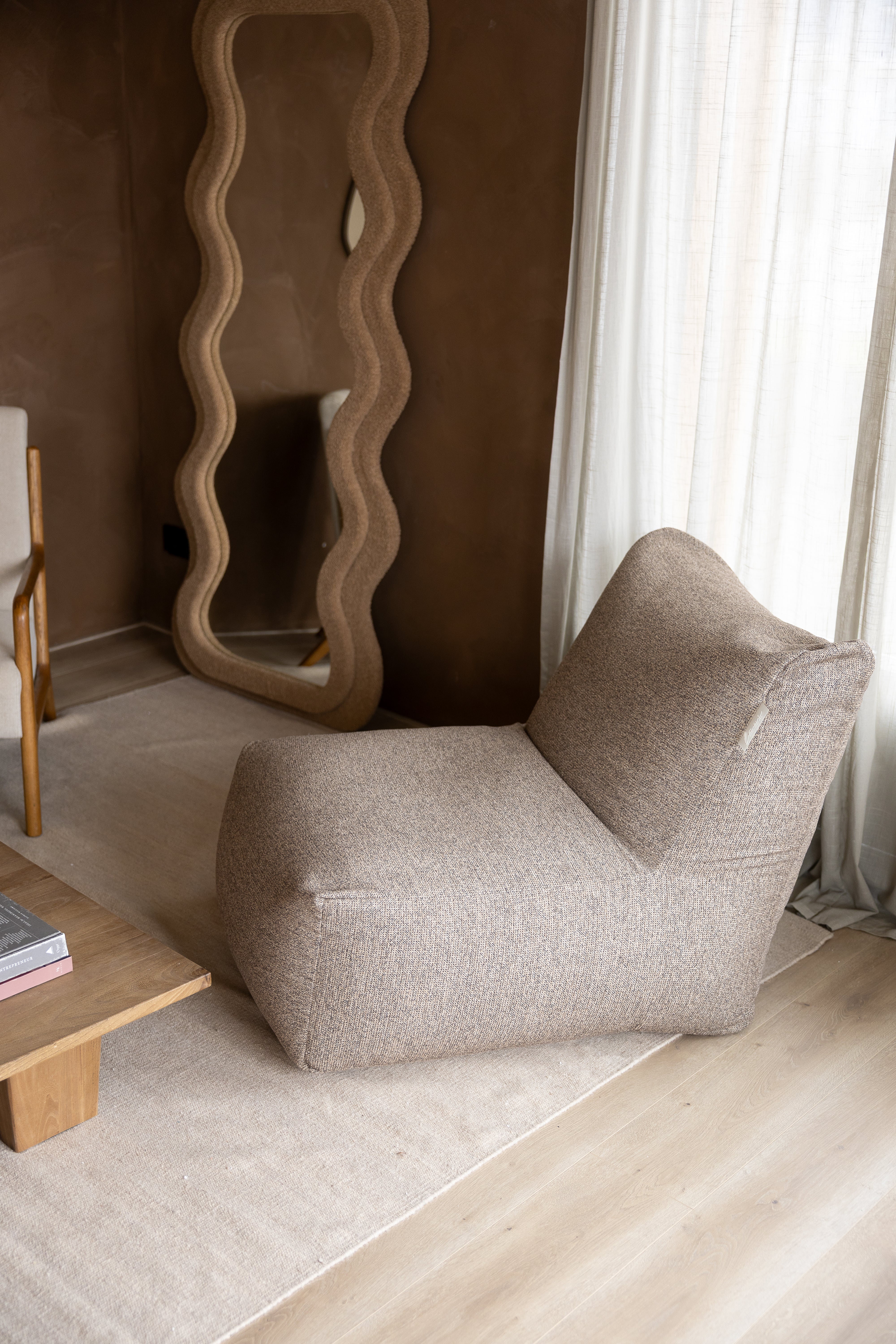 Laui Lounge™ - Japandi Lounge SeatXL Shitake