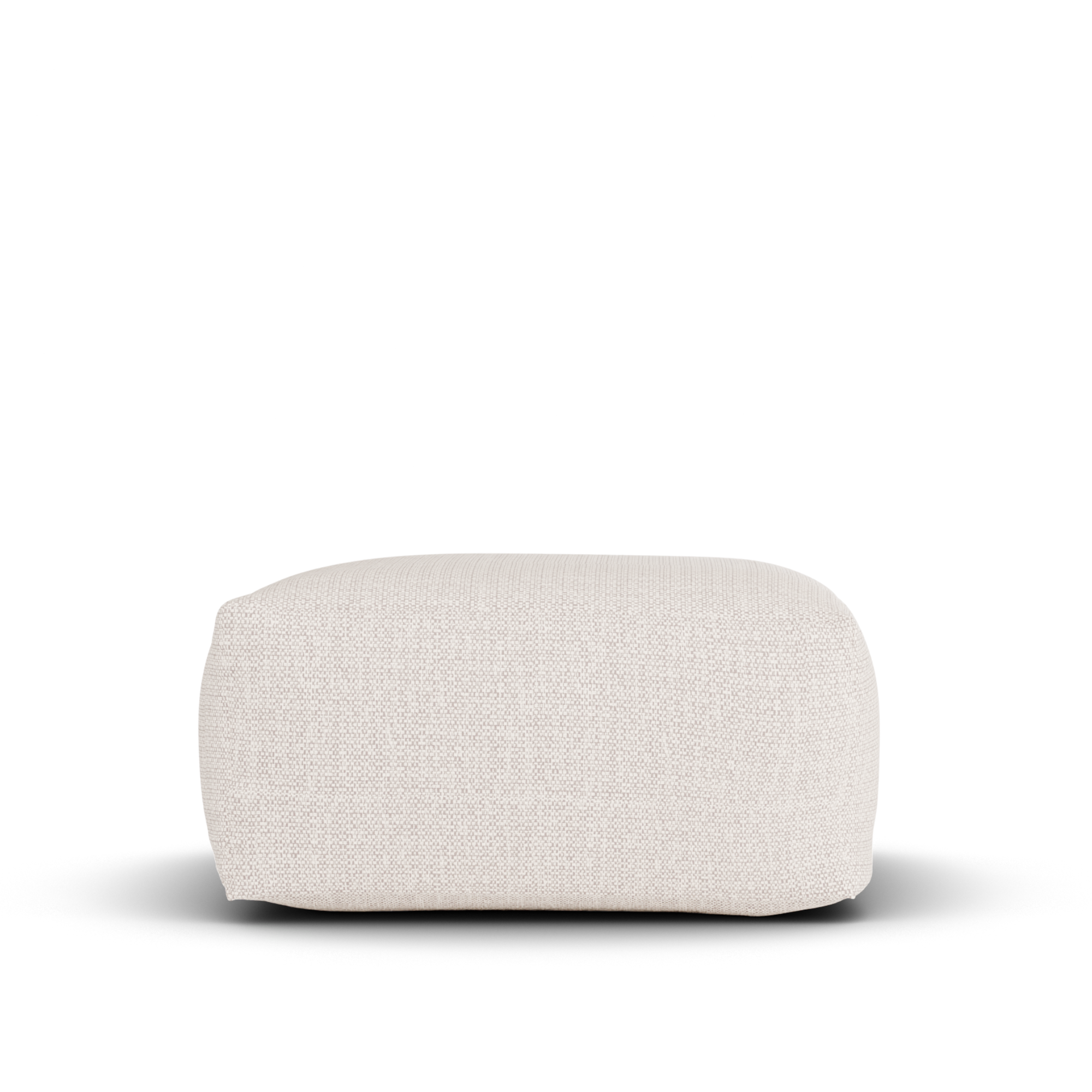 Laui Lounge - Boho Square Pouf - Beige ZA