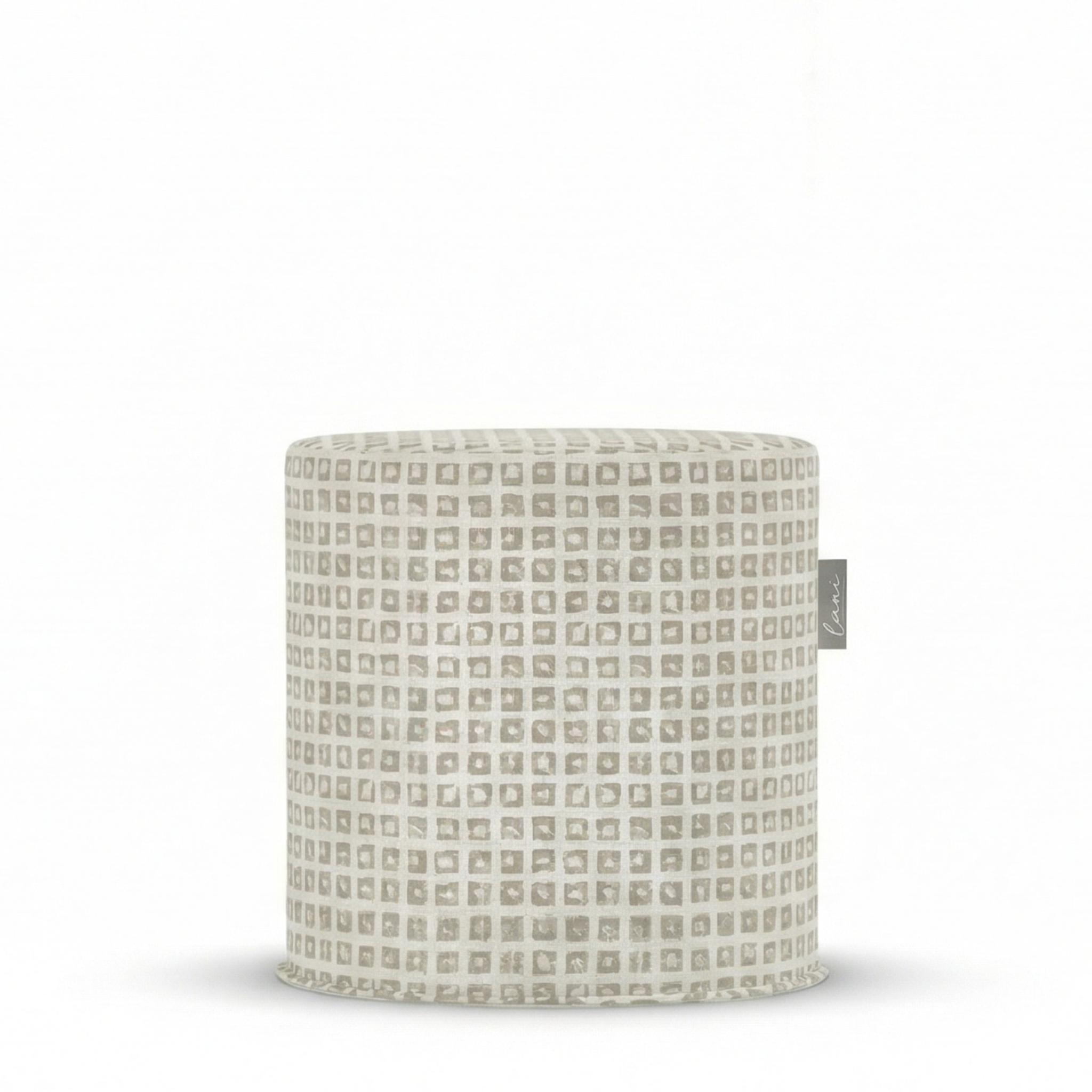 Laui Lounge™ - Outdoor Pouf Block Stonewash - Ø44x46cm