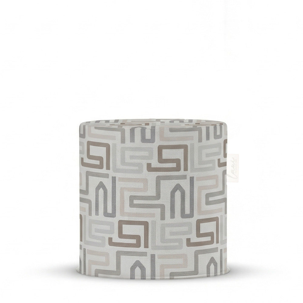 Laui Lounge™ - Outdoor Pouf Maze Chiffon - Ø44x46cm