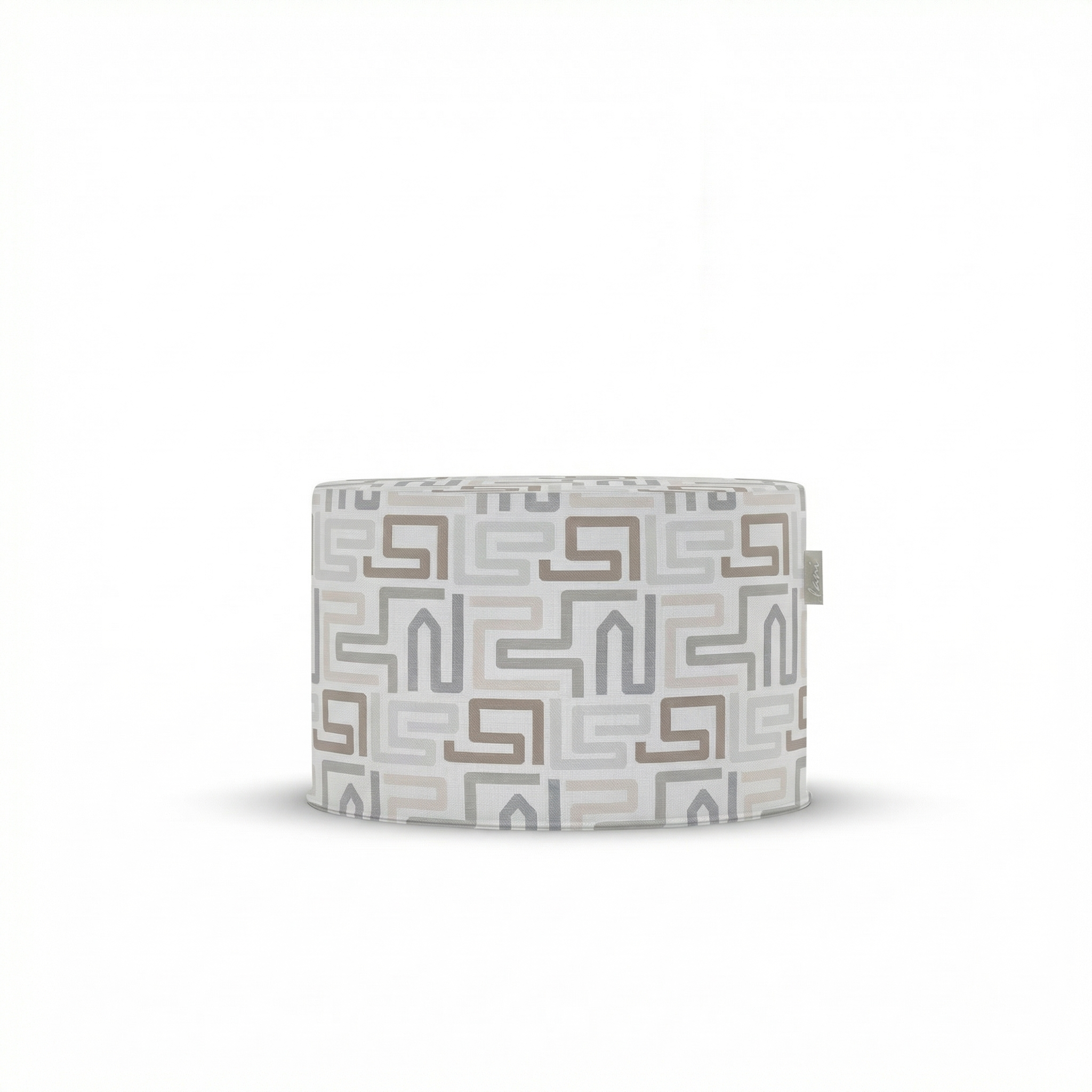 Laui Lounge™ - Outdoor Pouf Maze Chiffon - Ø68x35cm