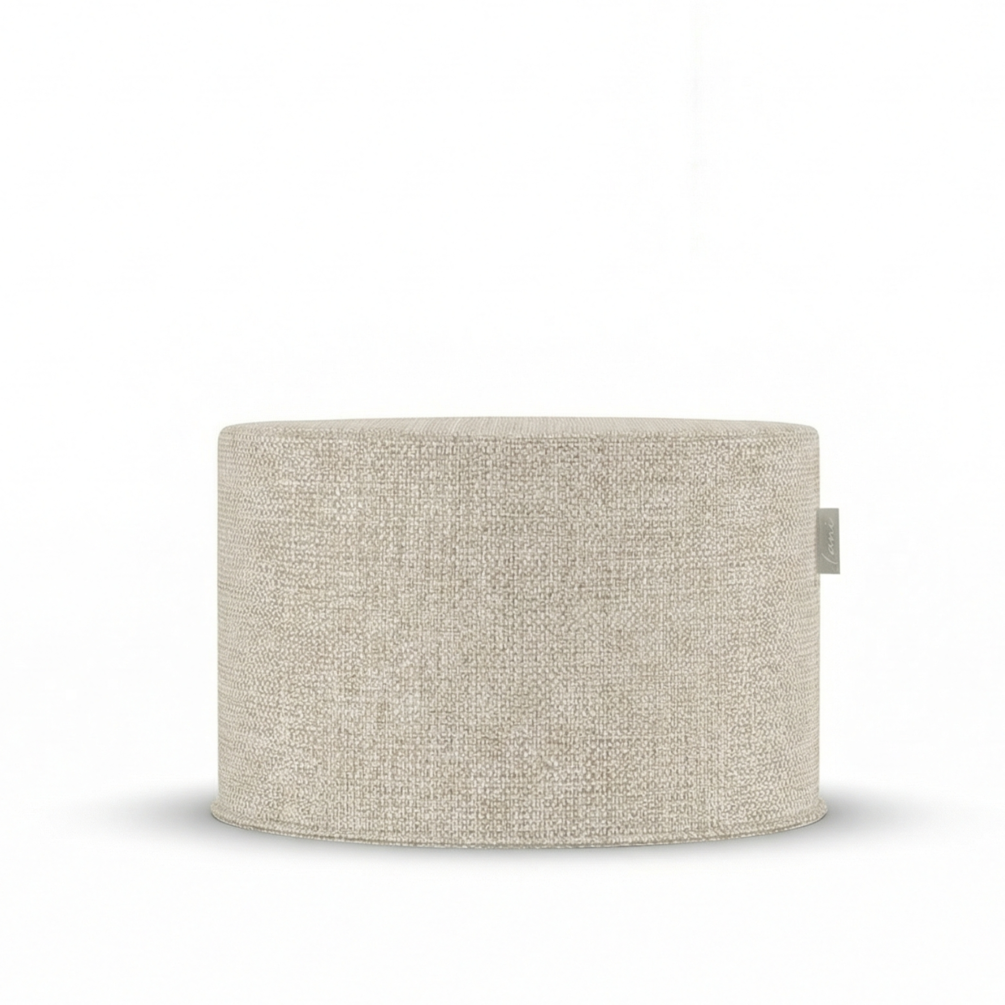 Laui Lounge™ - Boho Outdoor Pouf - Beige  - Ø68x35cm